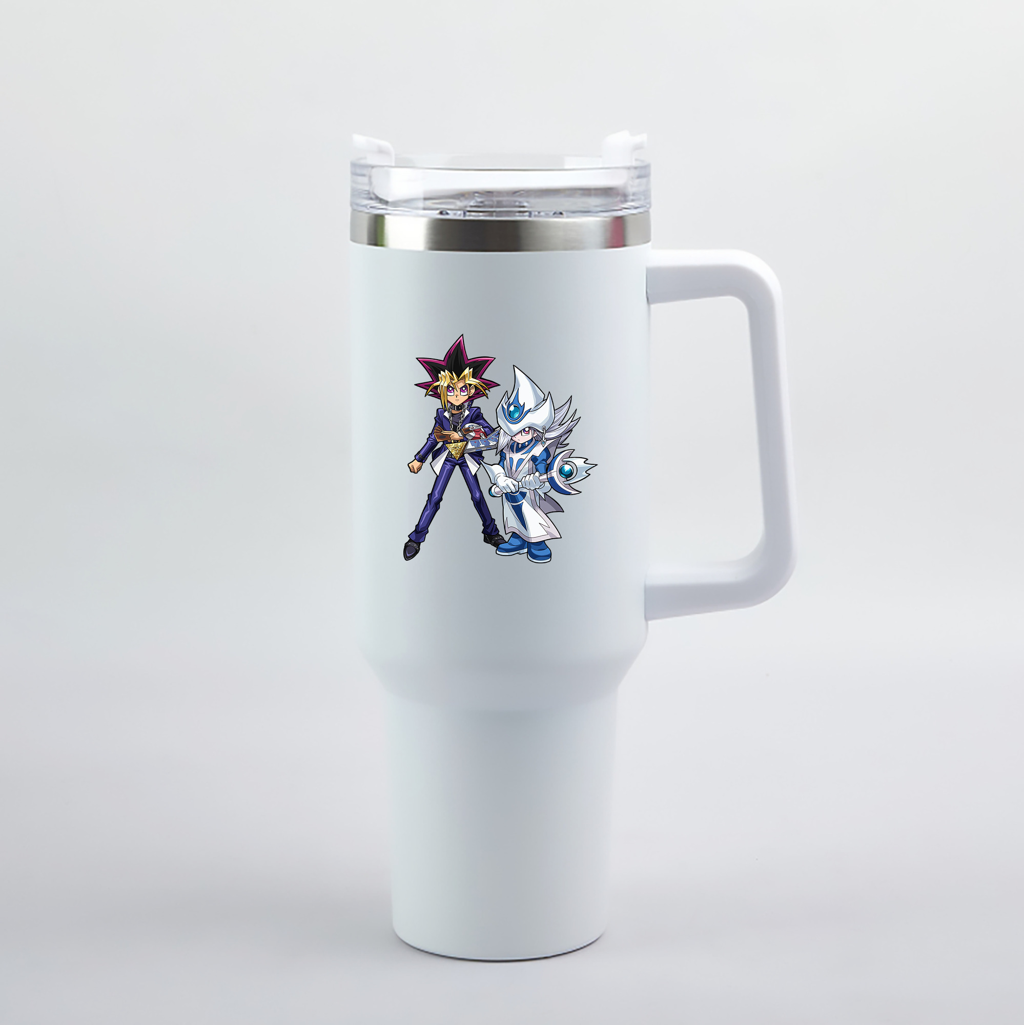 （画像用） 遊☆戯☆王 Yu-Gi-Oh! 1200mL車用タンブラー（カラープリント）