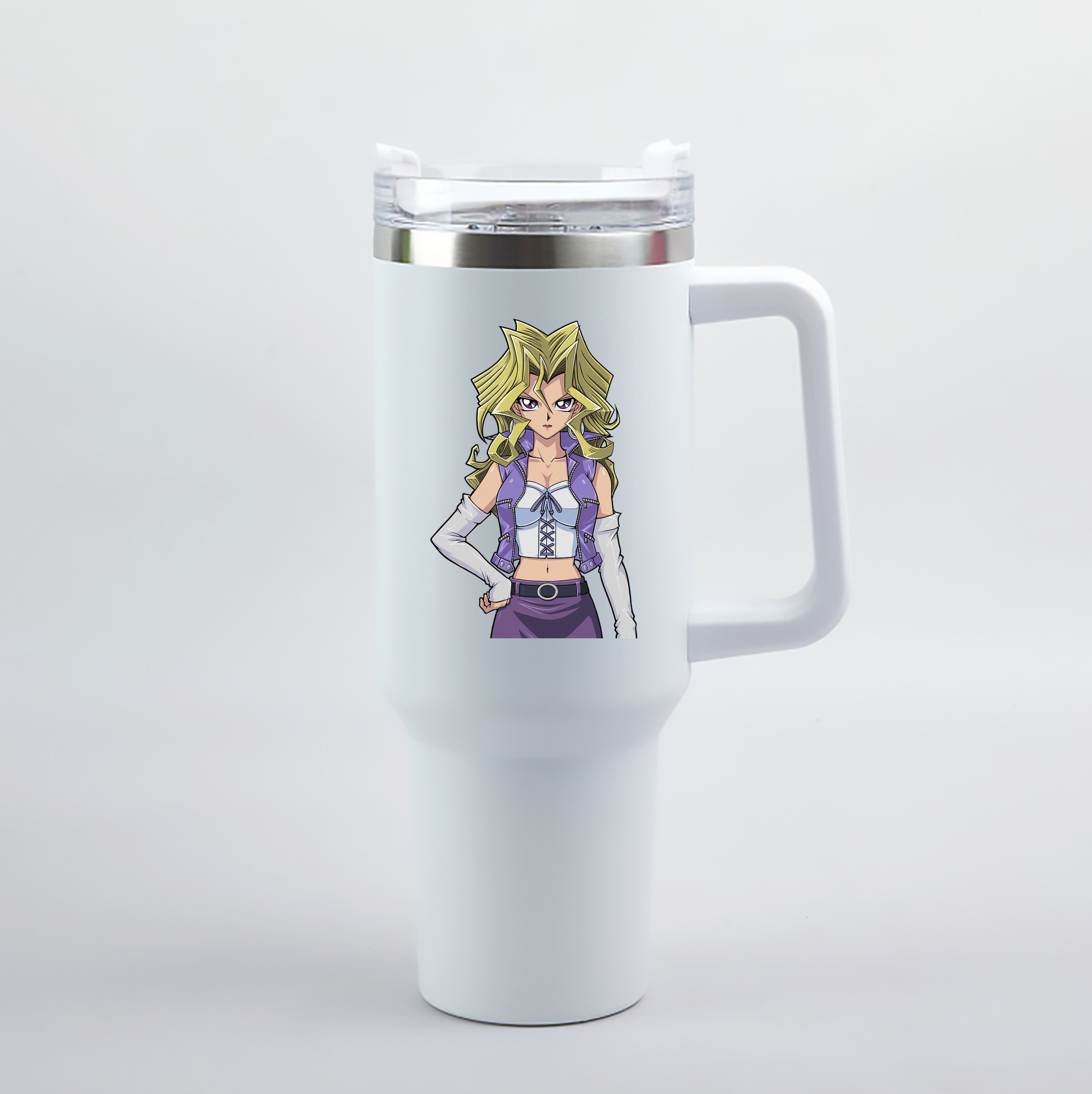 （画像用） 遊☆戯☆王 Yu-Gi-Oh! 1200mL車用タンブラー（カラープリント）
