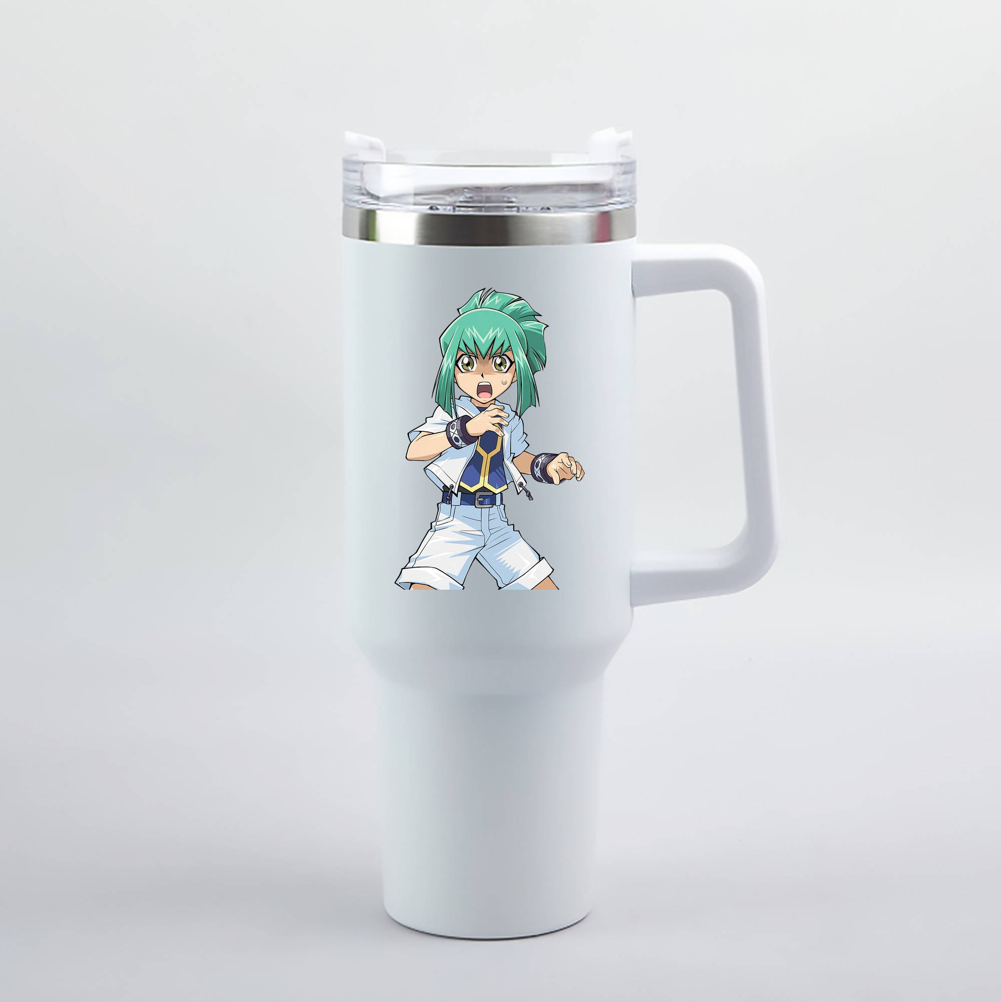（画像用） 遊☆戯☆王 Yu-Gi-Oh! 1200mL車用タンブラー（カラープリント）