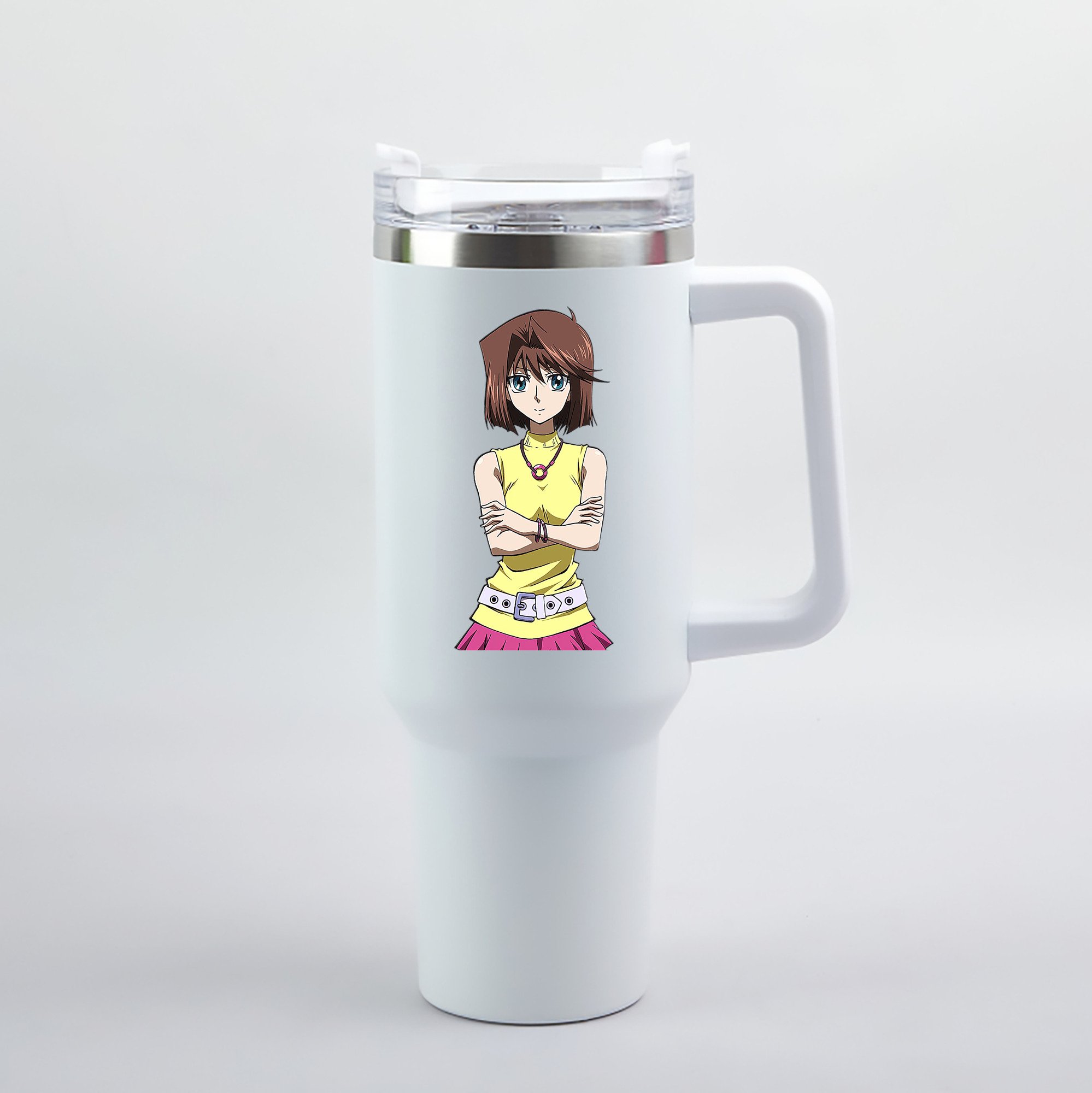 （画像用） 遊☆戯☆王 Yu-Gi-Oh! 1200mL車用タンブラー（カラープリント）