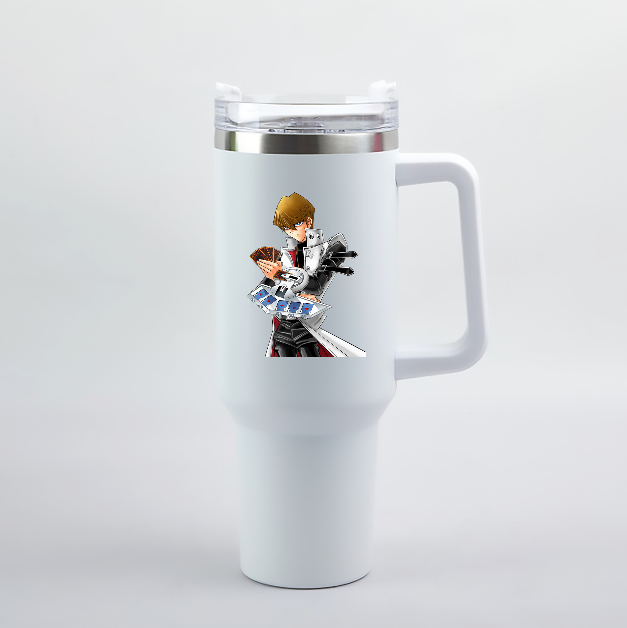 （画像用） 遊☆戯☆王 Yu-Gi-Oh! 1200mL車用タンブラー（カラープリント）