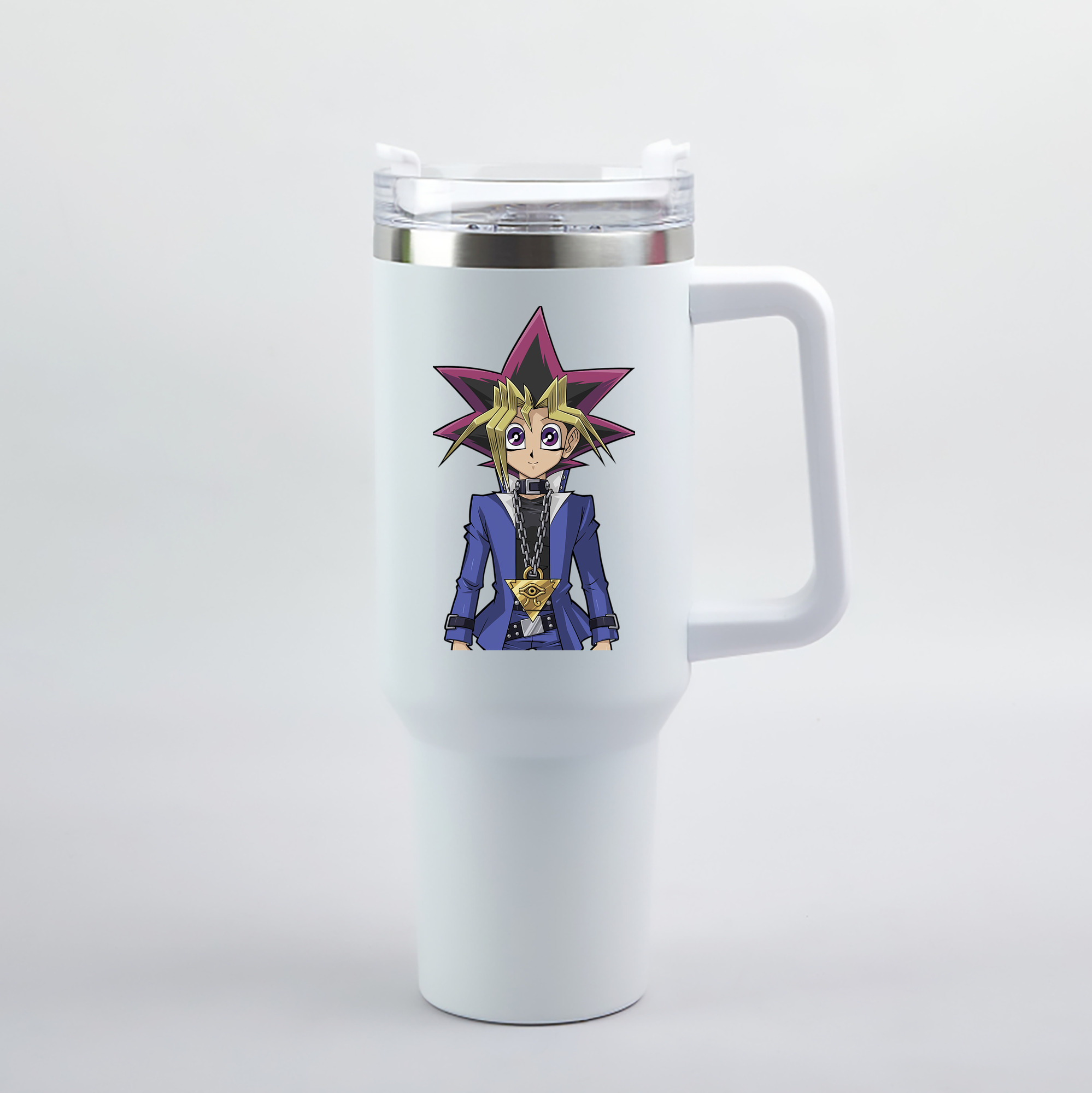 （画像用） 遊☆戯☆王 Yu-Gi-Oh! 1200mL車用タンブラー（カラープリント）