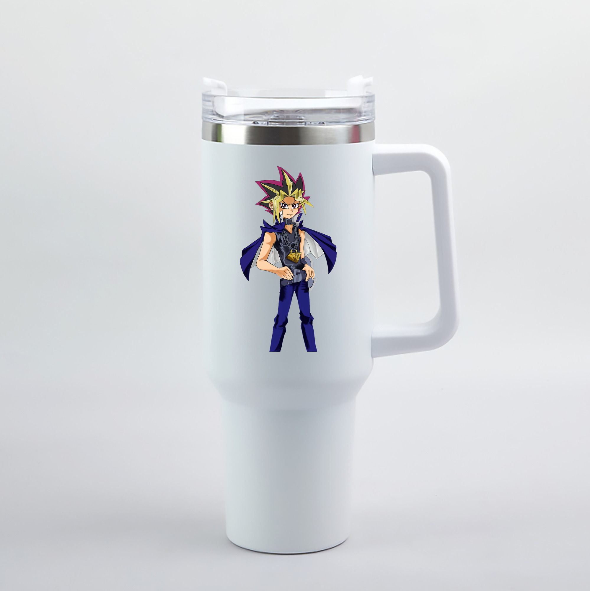 （画像用） 遊☆戯☆王 Yu-Gi-Oh! 1200mL車用タンブラー（カラープリント）