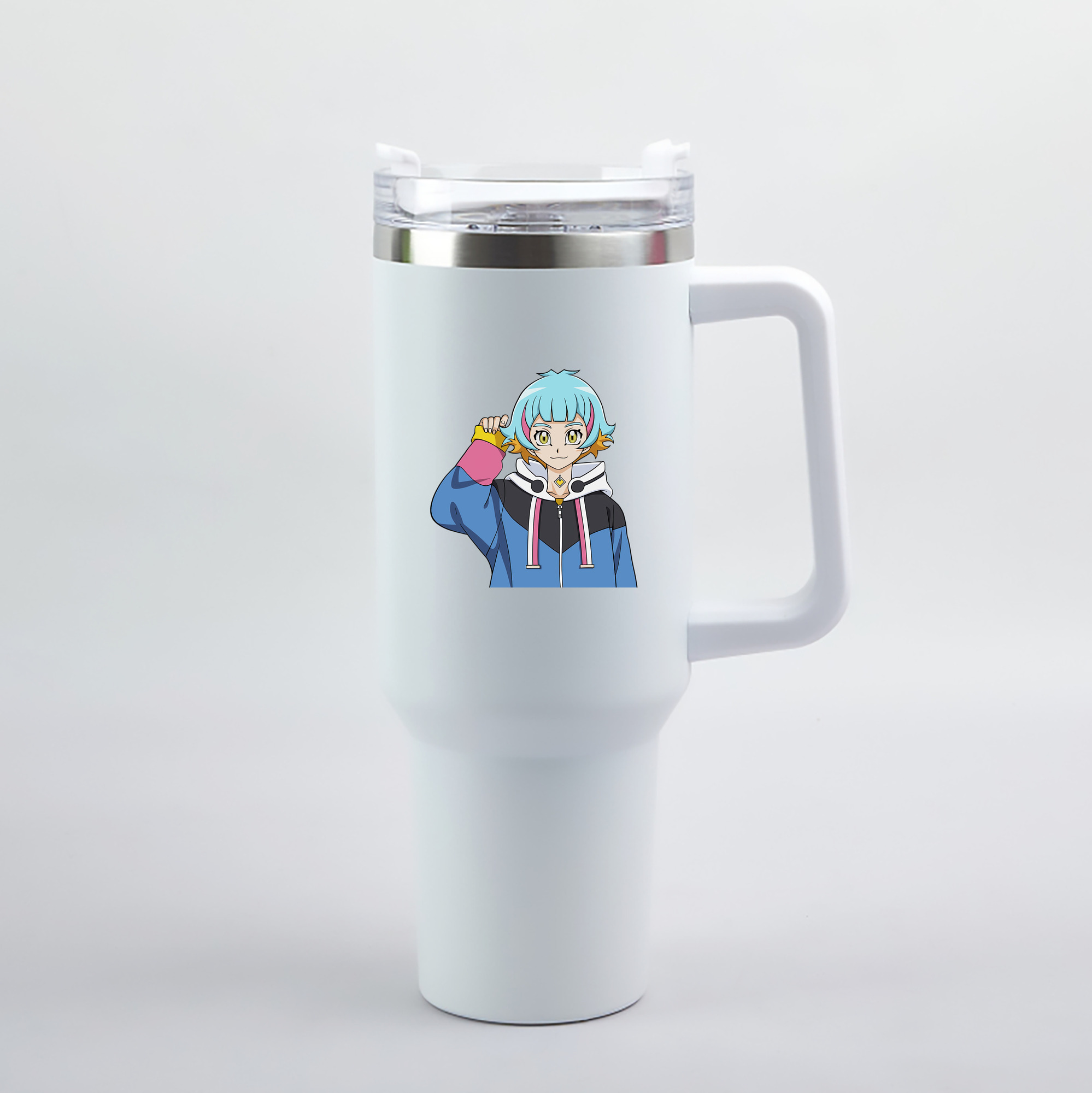 （画像用） 遊☆戯☆王 Yu-Gi-Oh! 1200mL車用タンブラー（カラープリント）