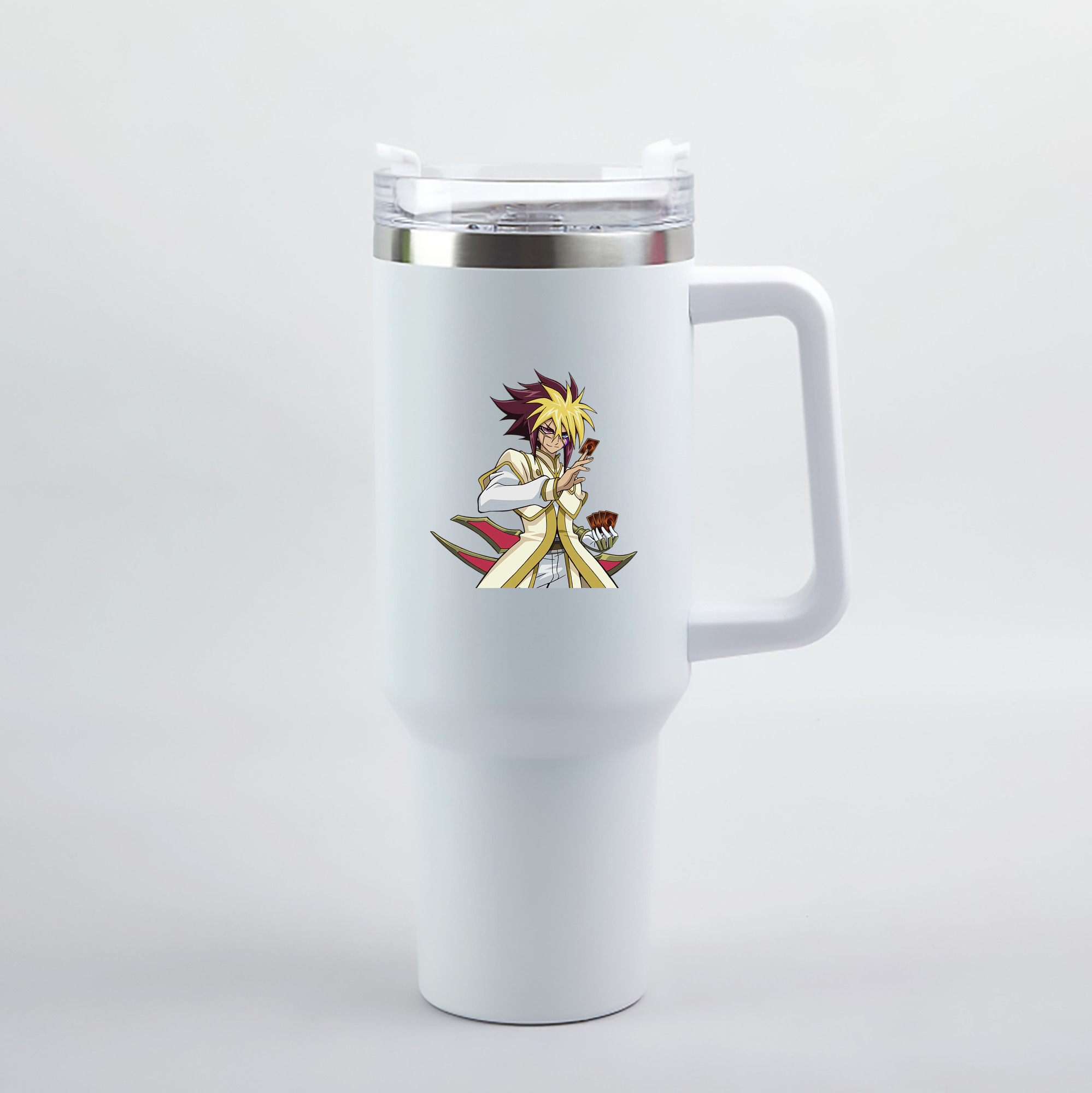（画像用） 遊☆戯☆王 Yu-Gi-Oh! 1200mL車用タンブラー（カラープリント）