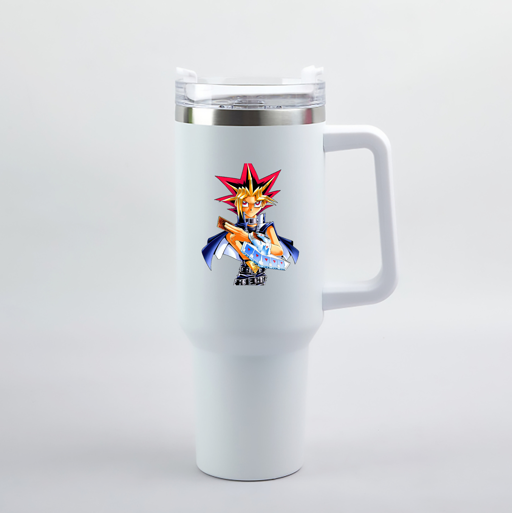 （画像用） 遊☆戯☆王 Yu-Gi-Oh! 1200mL車用タンブラー（カラープリント）