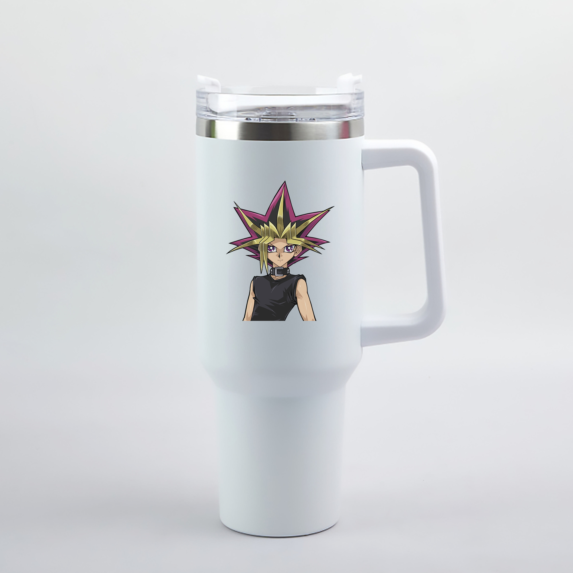 （画像用） 遊☆戯☆王 Yu-Gi-Oh! 1200mL車用タンブラー（カラープリント）