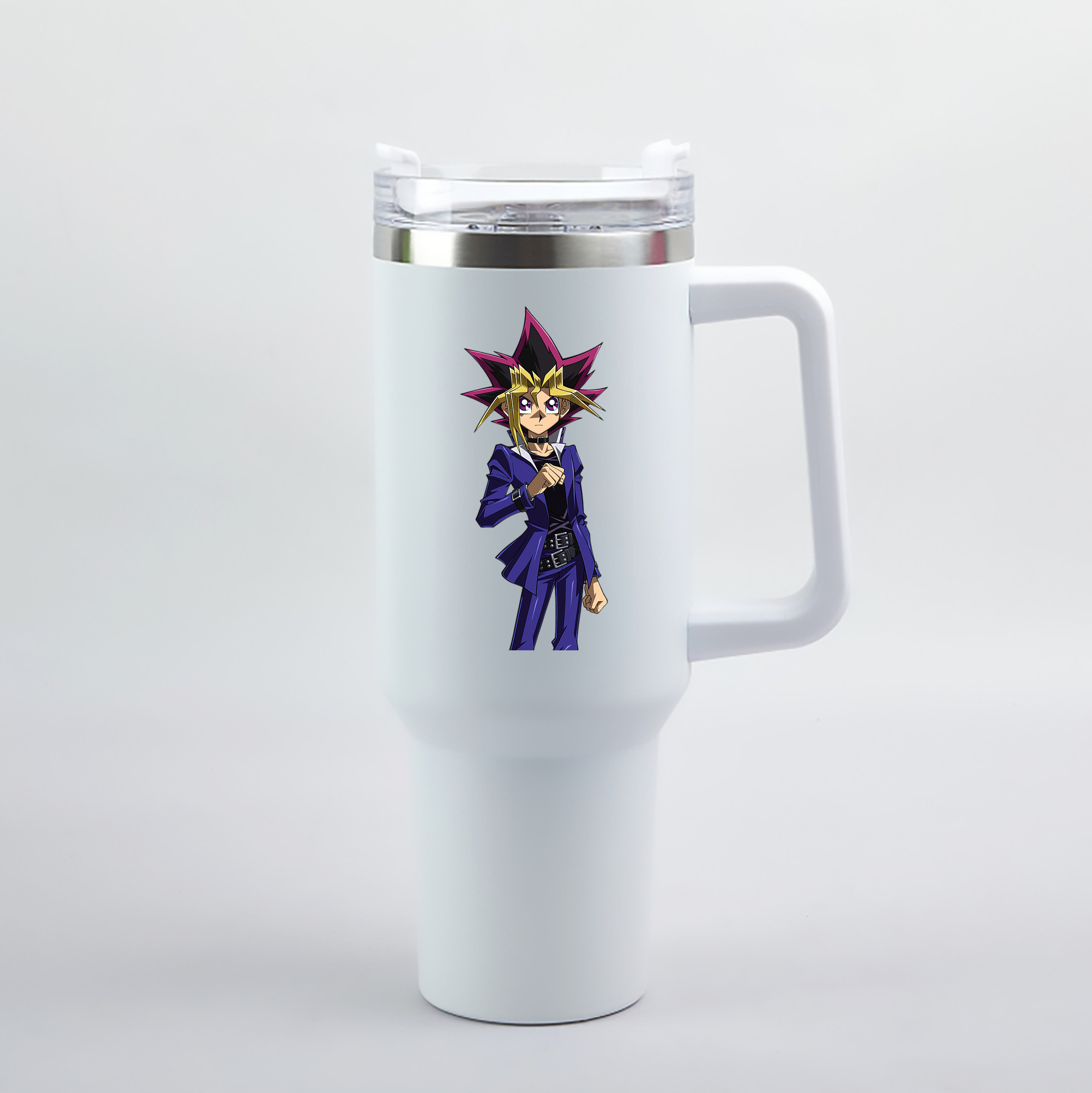 （画像用） 遊☆戯☆王 Yu-Gi-Oh! 1200mL車用タンブラー（カラープリント）