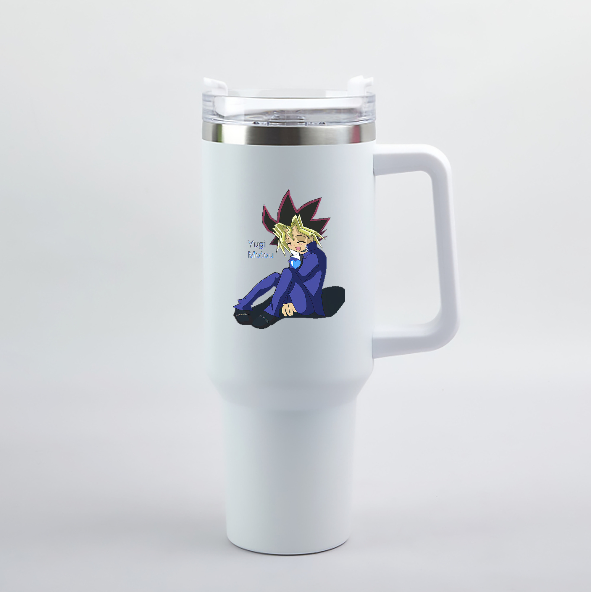 （画像用） 遊☆戯☆王 Yu-Gi-Oh! 1200mL車用タンブラー（カラープリント）