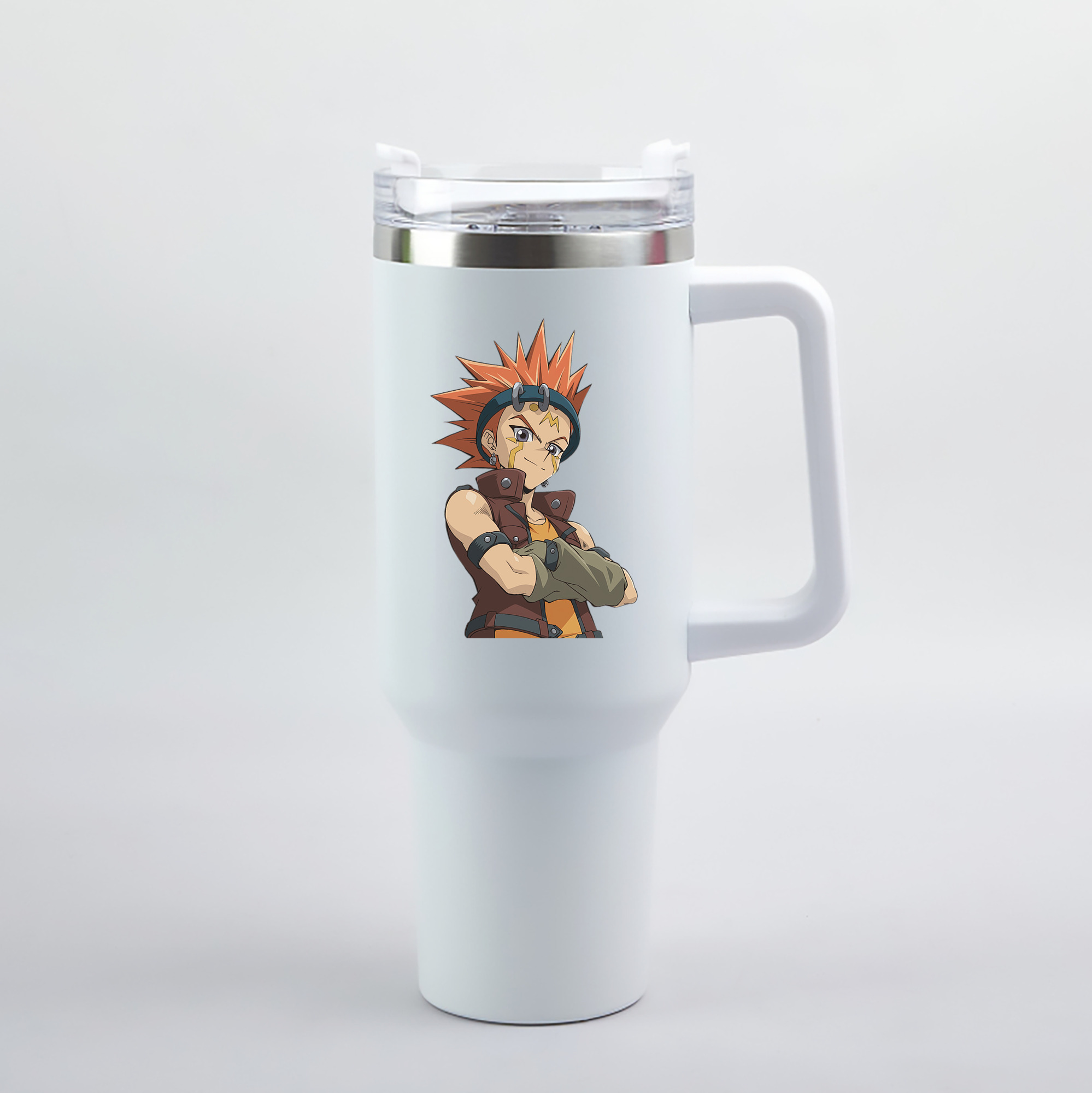 （画像用） 遊☆戯☆王 Yu-Gi-Oh! 1200mL車用タンブラー（カラープリント）