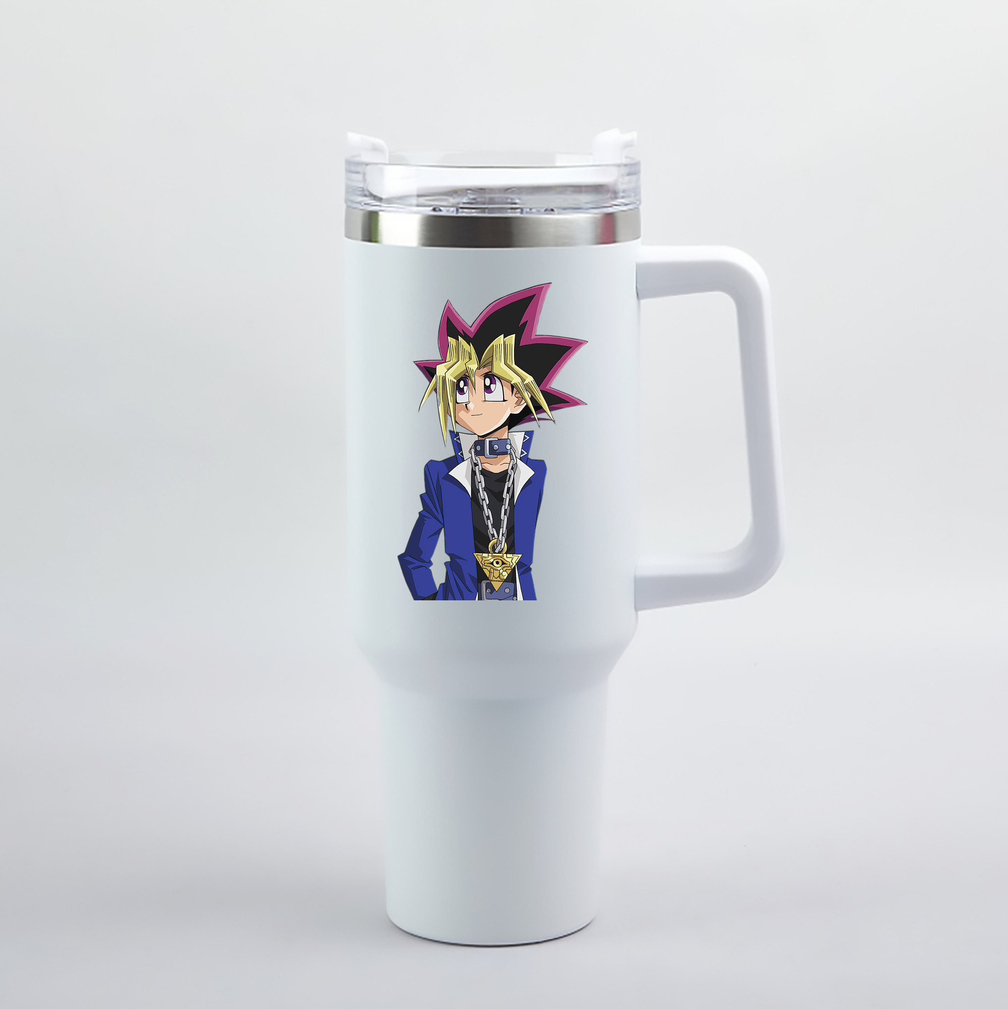 （画像用） 遊☆戯☆王 Yu-Gi-Oh! 1200mL車用タンブラー（カラープリント）