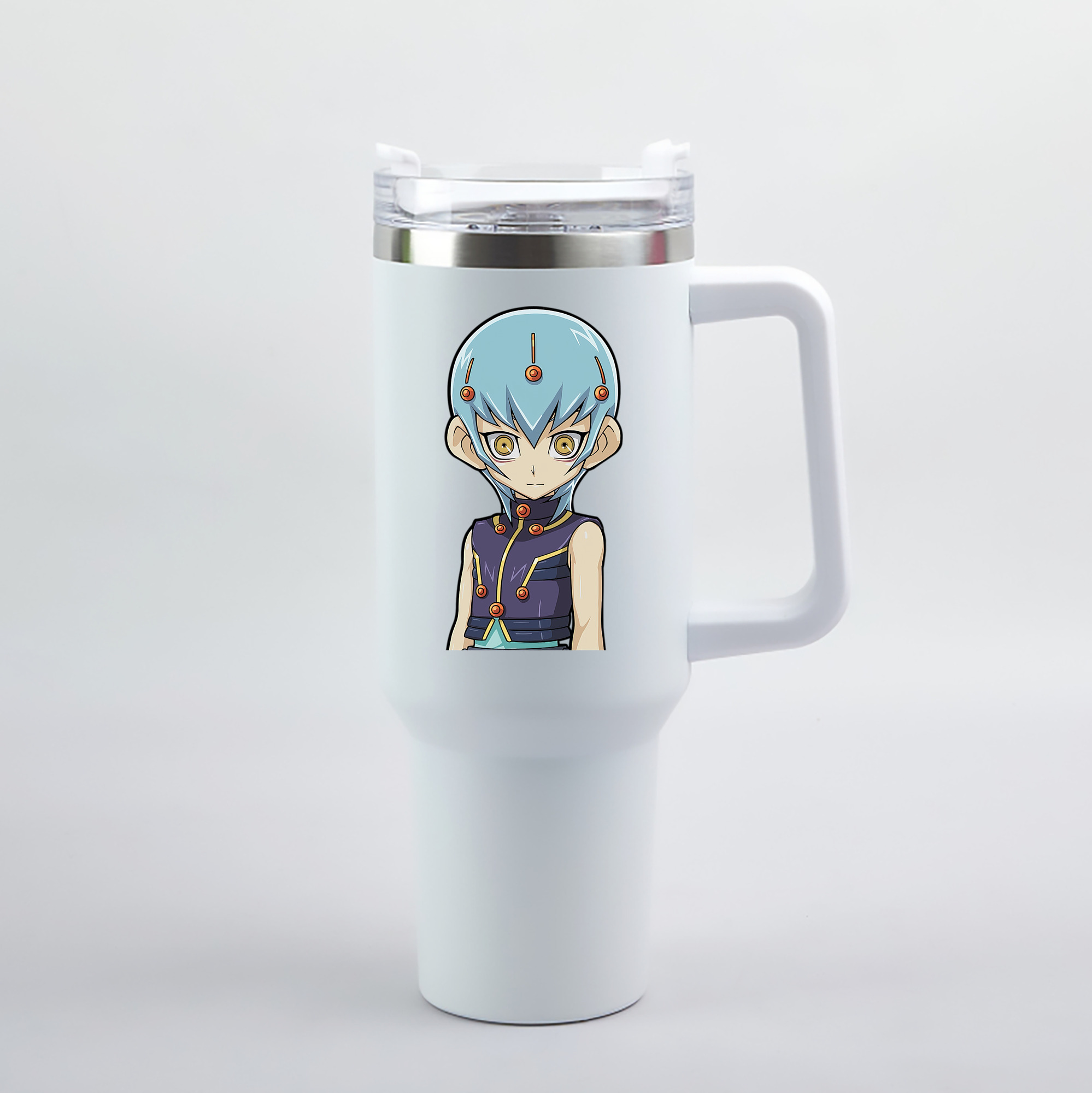 （画像用） 遊☆戯☆王 Yu-Gi-Oh! 1200mL車用タンブラー（カラープリント）