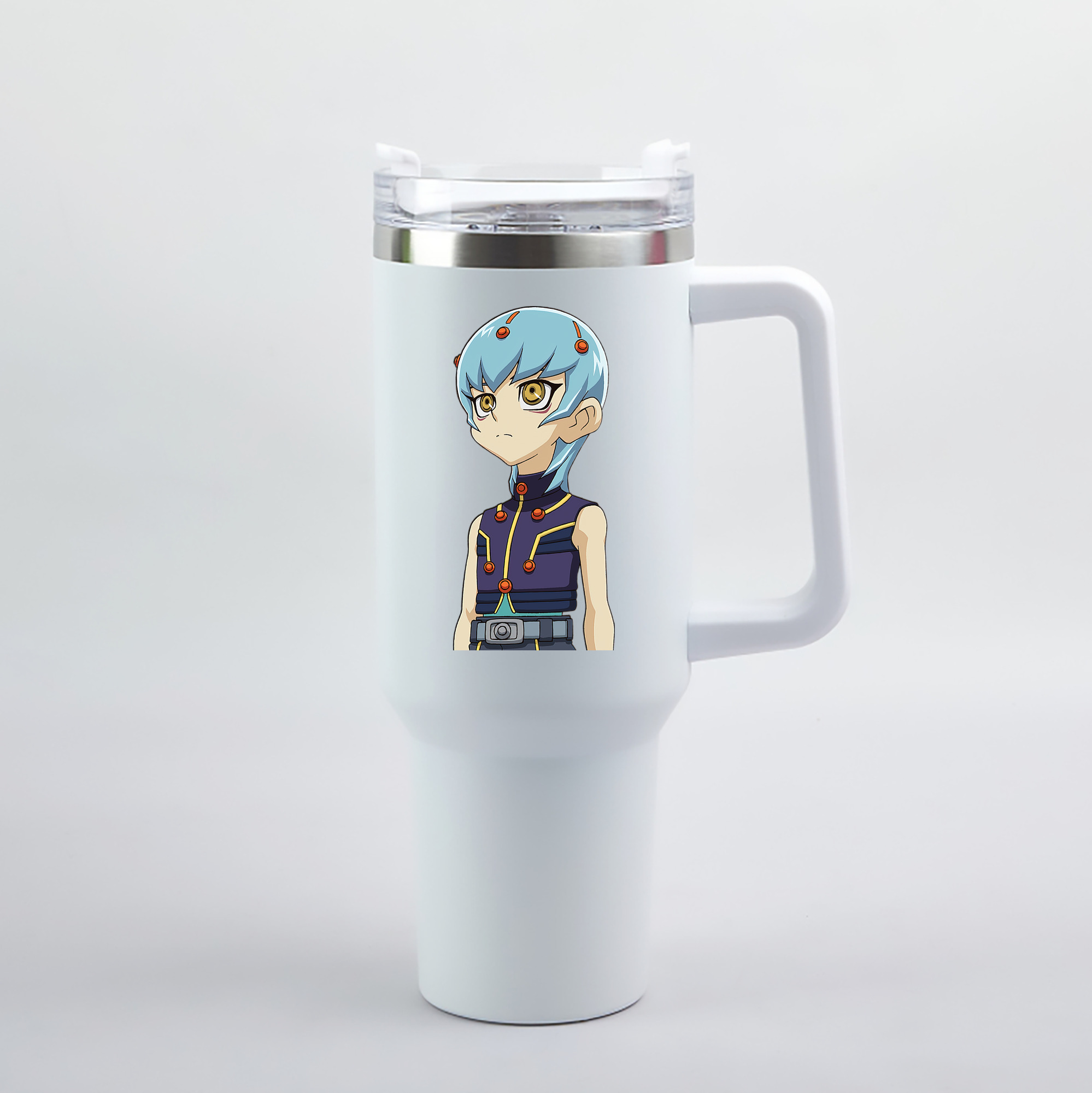 （画像用） 遊☆戯☆王 Yu-Gi-Oh! 1200mL車用タンブラー（カラープリント）