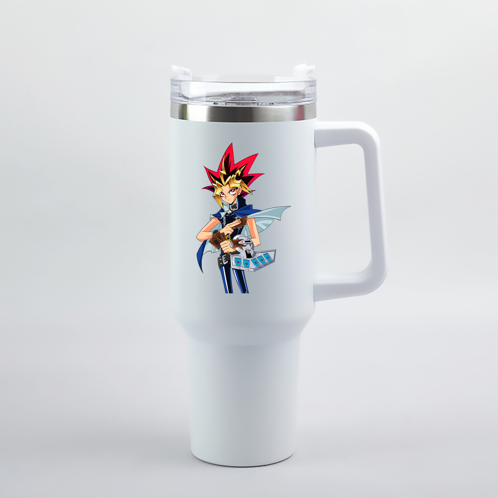 （画像用） 遊☆戯☆王 Yu-Gi-Oh! 1200mL車用タンブラー（カラープリント）
