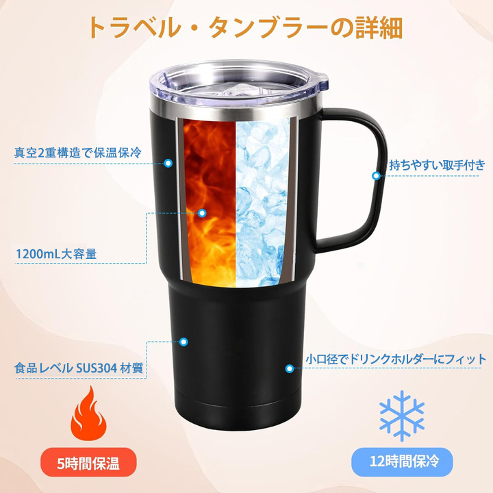 遊☆戯☆王 Yu-Gi-Oh! 1200mL車用タンブラー（カラープリント）