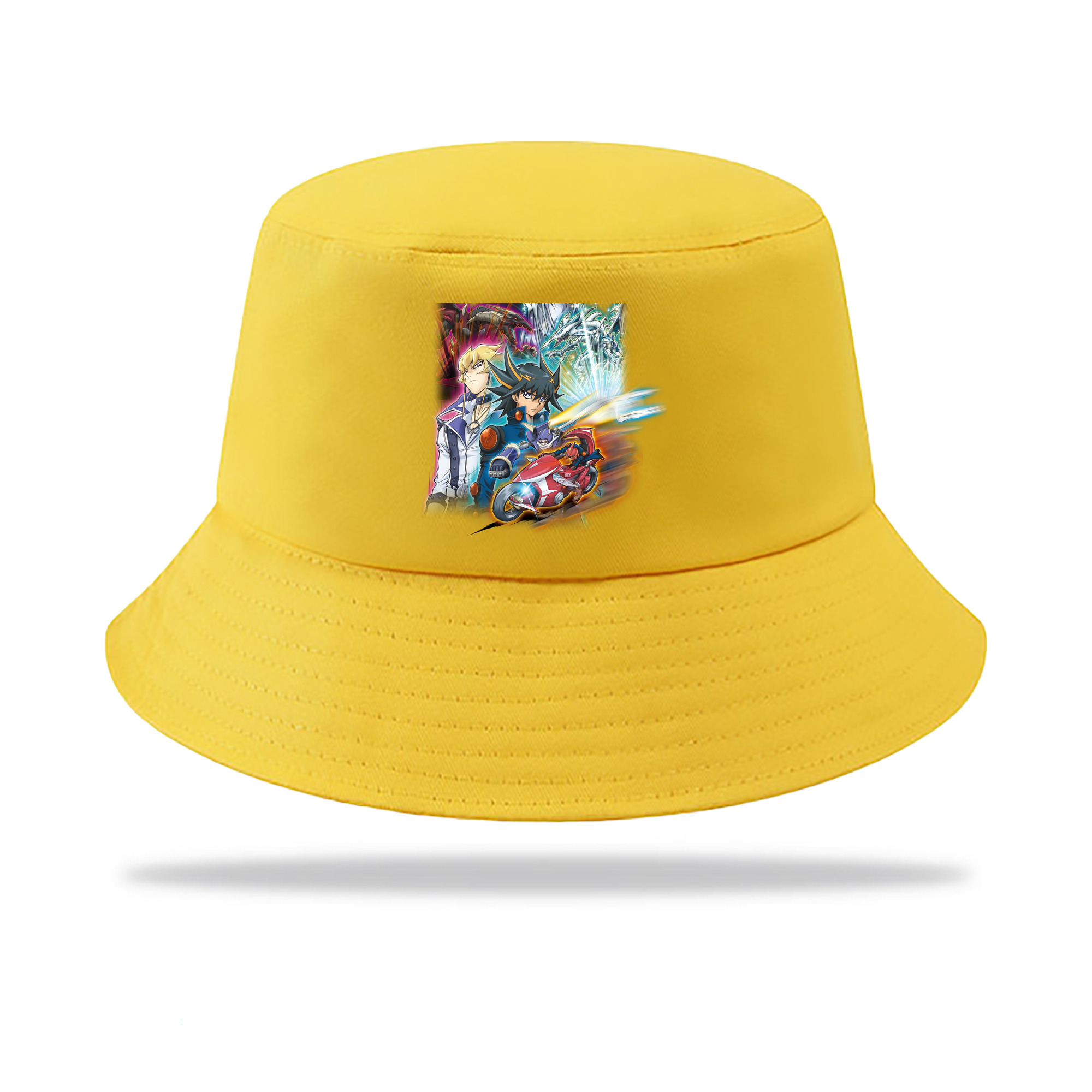 （画像用） 遊☆戯☆王 Yu-Gi-Oh! アウトドア日除けバケットハット