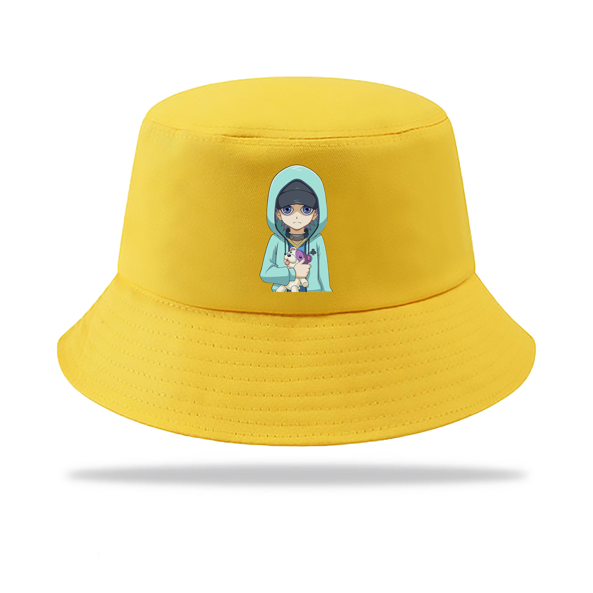 （画像用） 遊☆戯☆王 Yu-Gi-Oh! アウトドア日除けバケットハット
