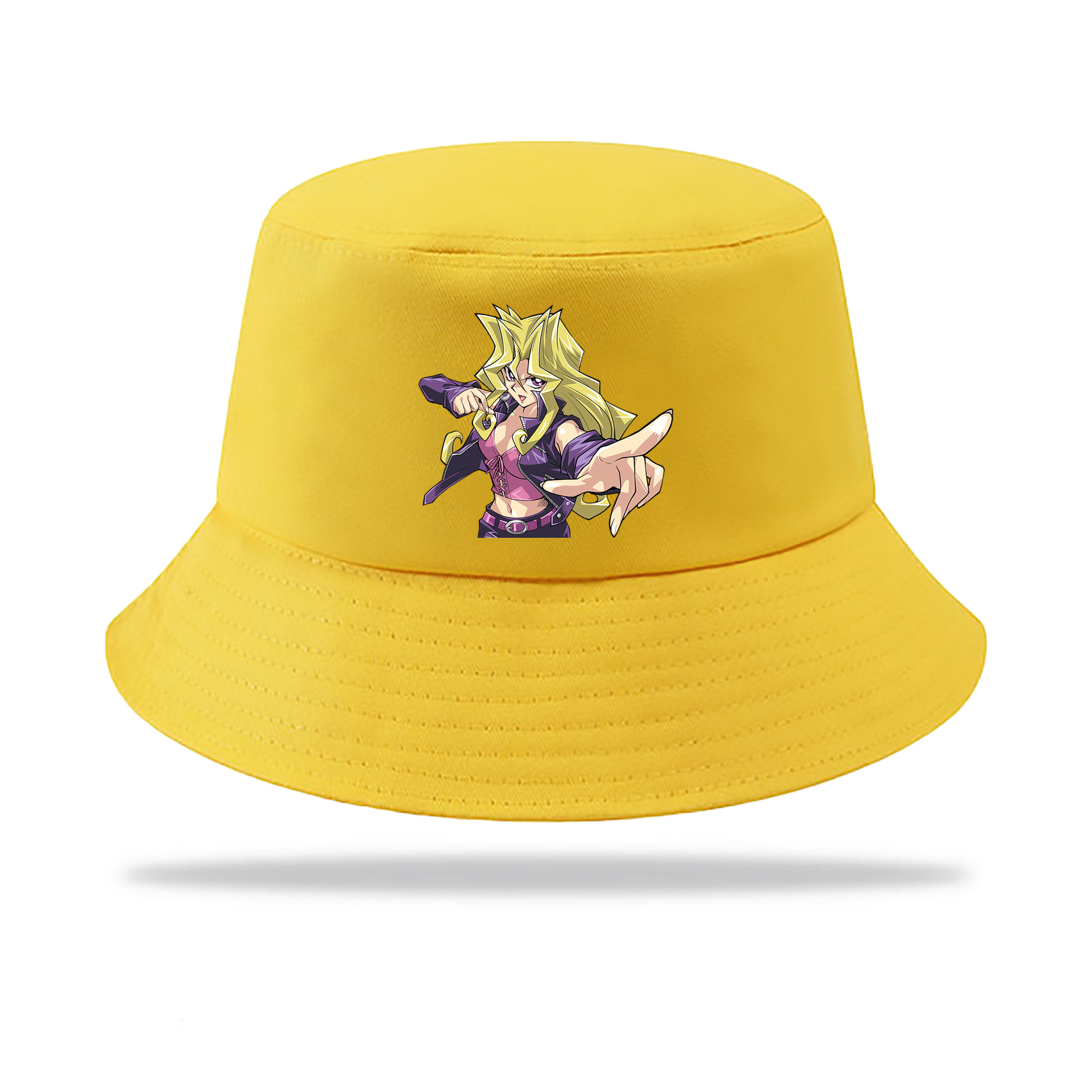 （画像用） 遊☆戯☆王 Yu-Gi-Oh! アウトドア日除けバケットハット
