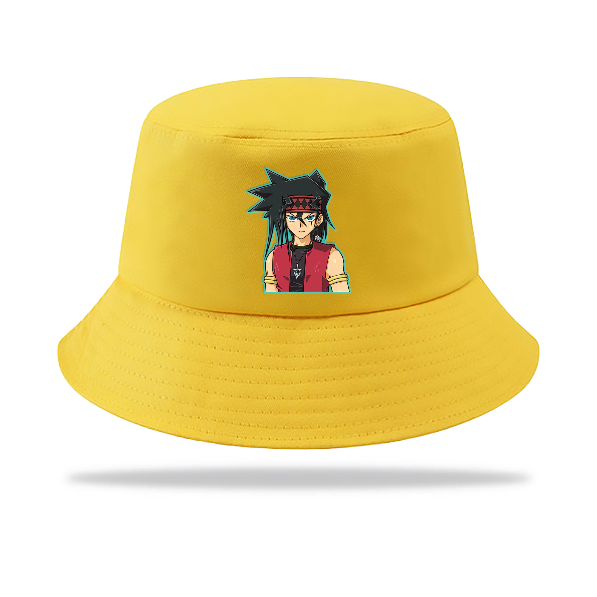 （画像用） 遊☆戯☆王 Yu-Gi-Oh! アウトドア日除けバケットハット