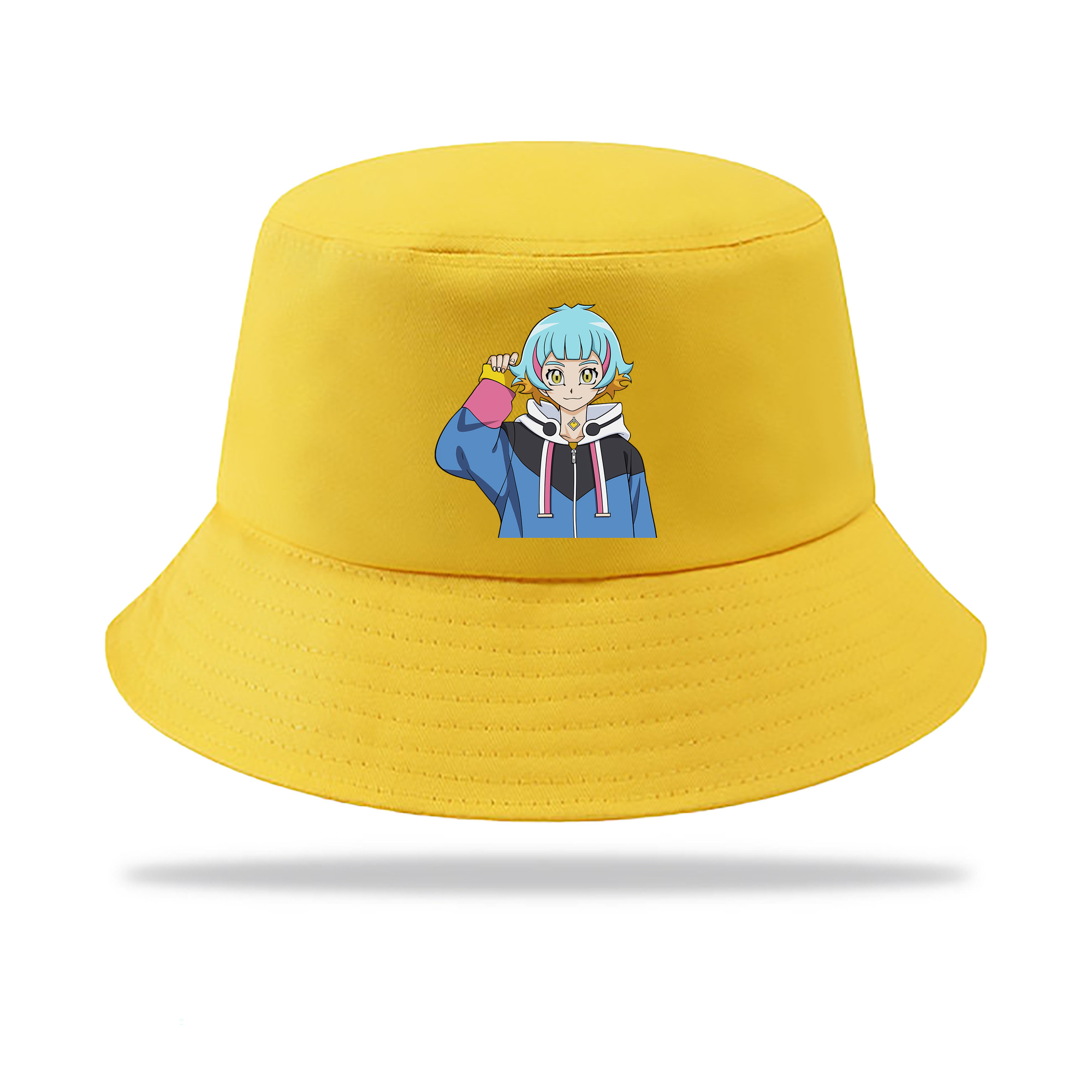 （画像用） 遊☆戯☆王 Yu-Gi-Oh! アウトドア日除けバケットハット