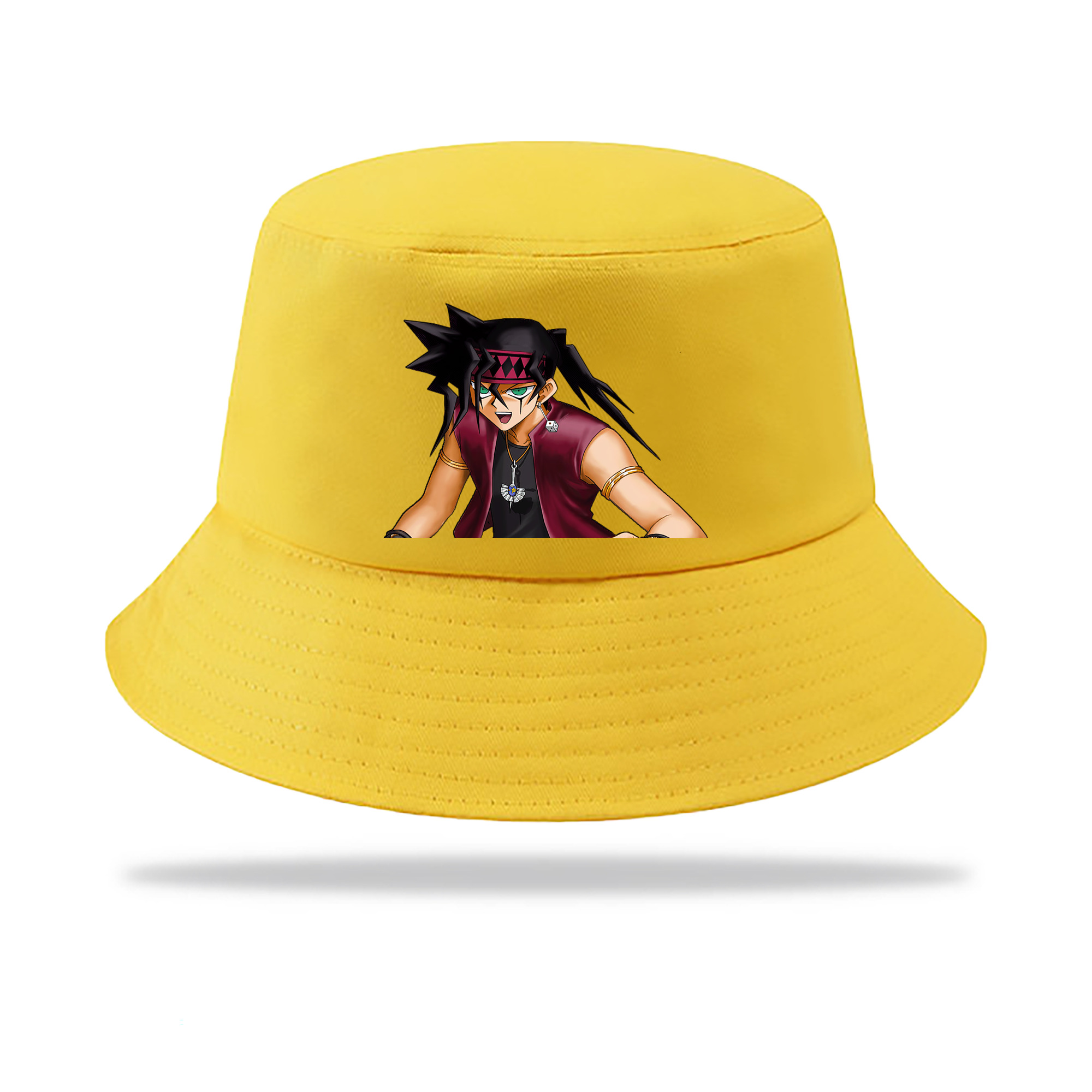 （画像用） 遊☆戯☆王 Yu-Gi-Oh! アウトドア日除けバケットハット