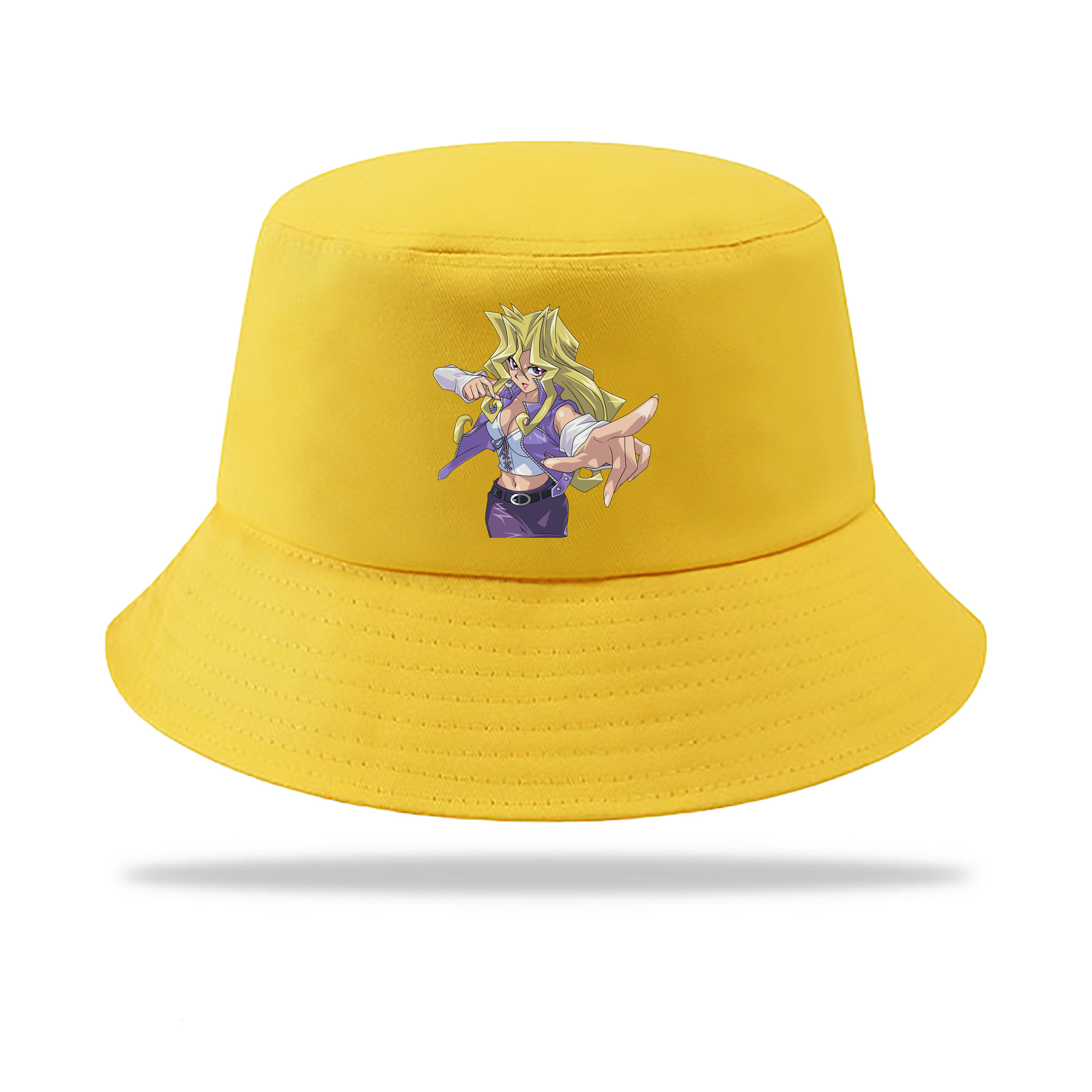 （画像用） 遊☆戯☆王 Yu-Gi-Oh! アウトドア日除けバケットハット