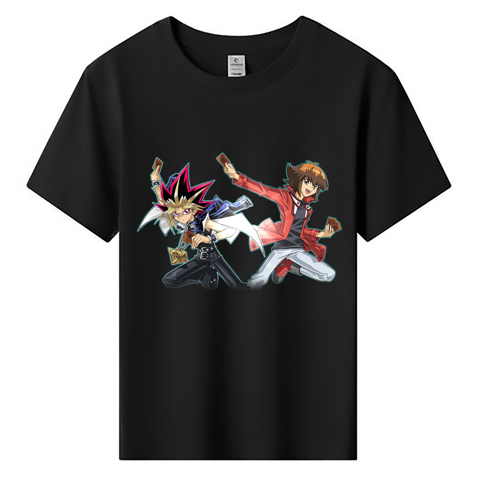 （画像用） 遊☆戯☆王 Yu-Gi-Oh! 綿100％キッズTシャツ（フロントプリント）