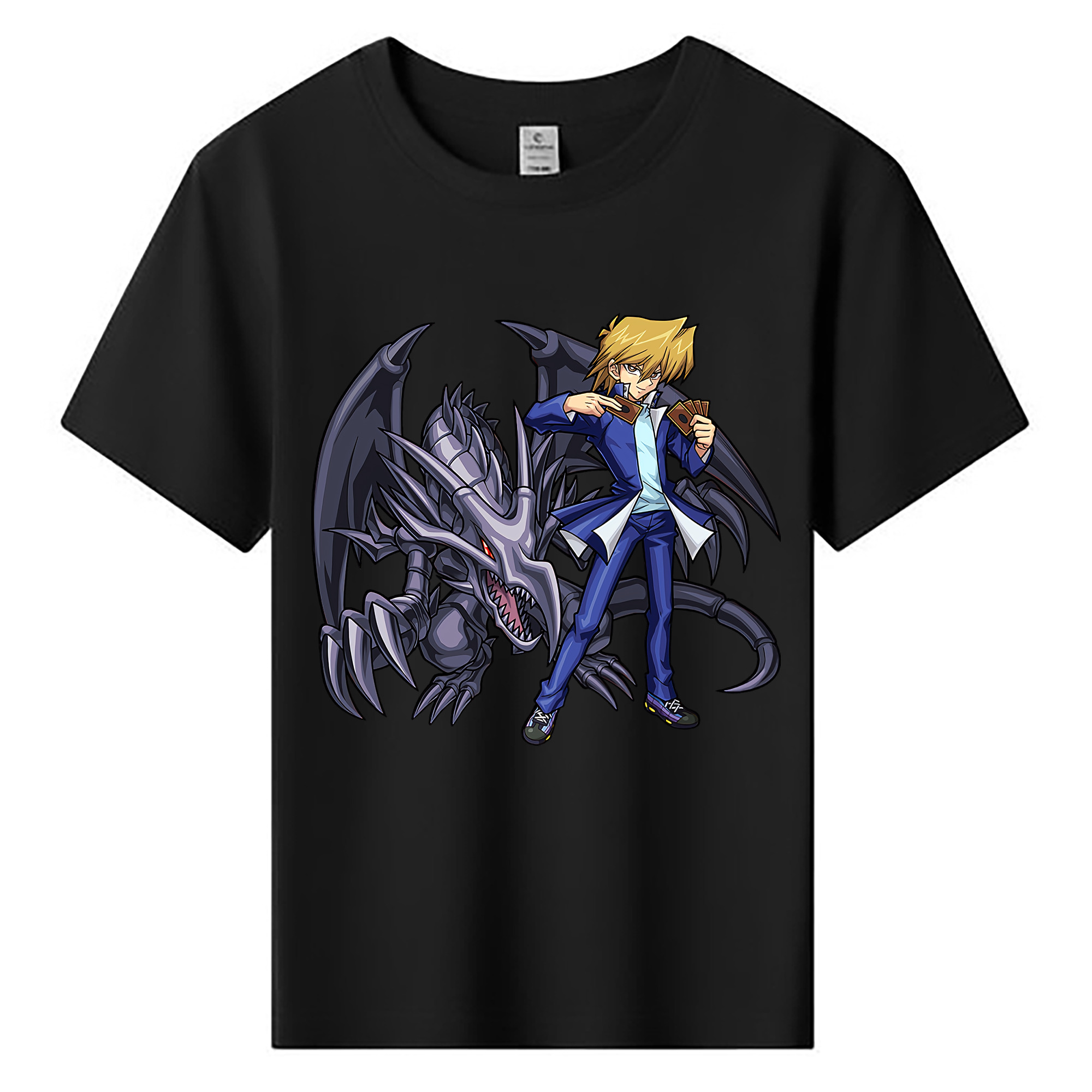 （画像用） 遊☆戯☆王 Yu-Gi-Oh! 綿100％キッズTシャツ（フロントプリント）