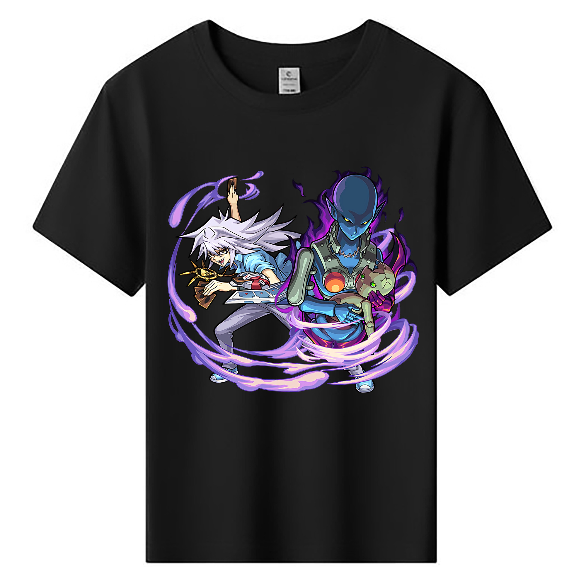 （画像用） 遊☆戯☆王 Yu-Gi-Oh! 綿100％キッズTシャツ（フロントプリント）