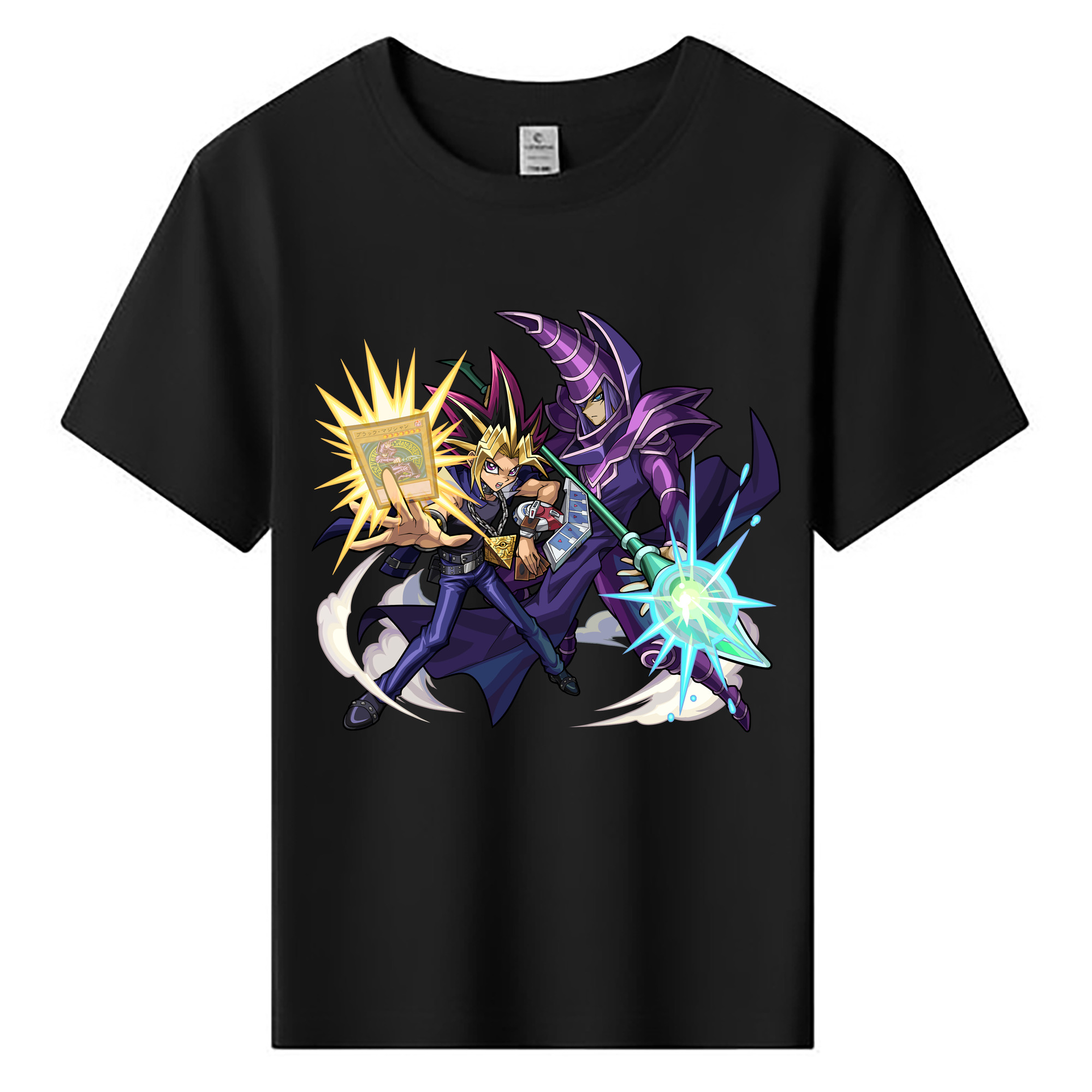 （画像用） 遊☆戯☆王 Yu-Gi-Oh! 綿100％キッズTシャツ（フロントプリント）