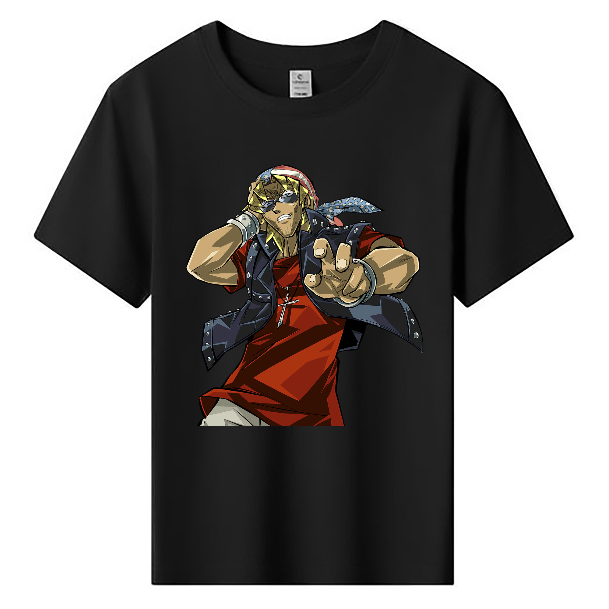 （画像用） 遊☆戯☆王 Yu-Gi-Oh! 綿100％キッズTシャツ（フロントプリント）