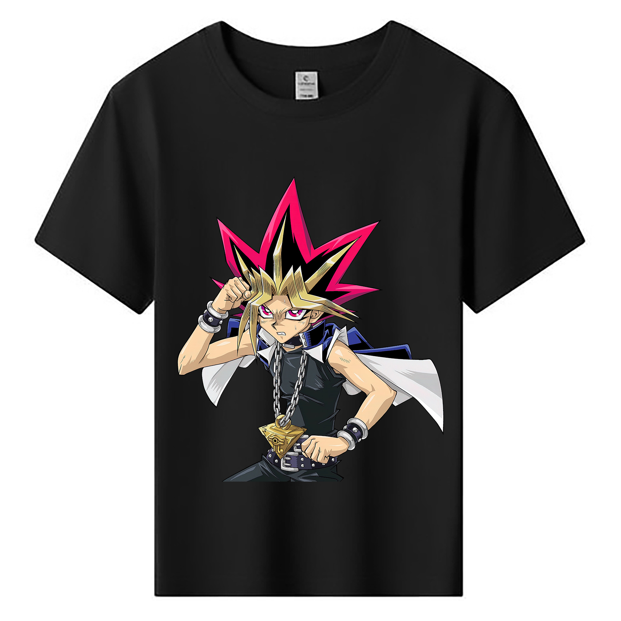 （画像用） 遊☆戯☆王 Yu-Gi-Oh! 綿100％キッズTシャツ（フロントプリント）