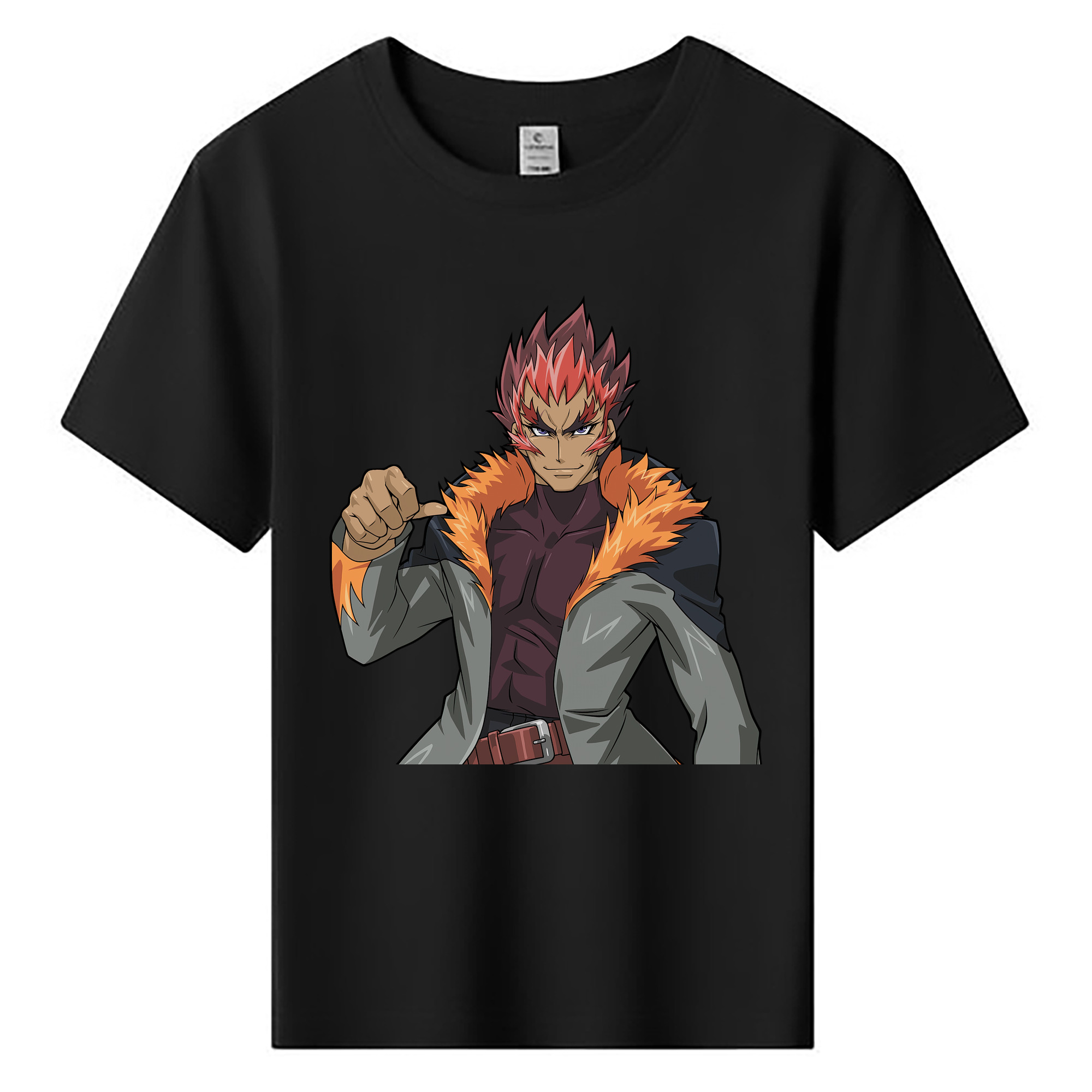（画像用） 遊☆戯☆王 Yu-Gi-Oh! 綿100％キッズTシャツ（フロントプリント）