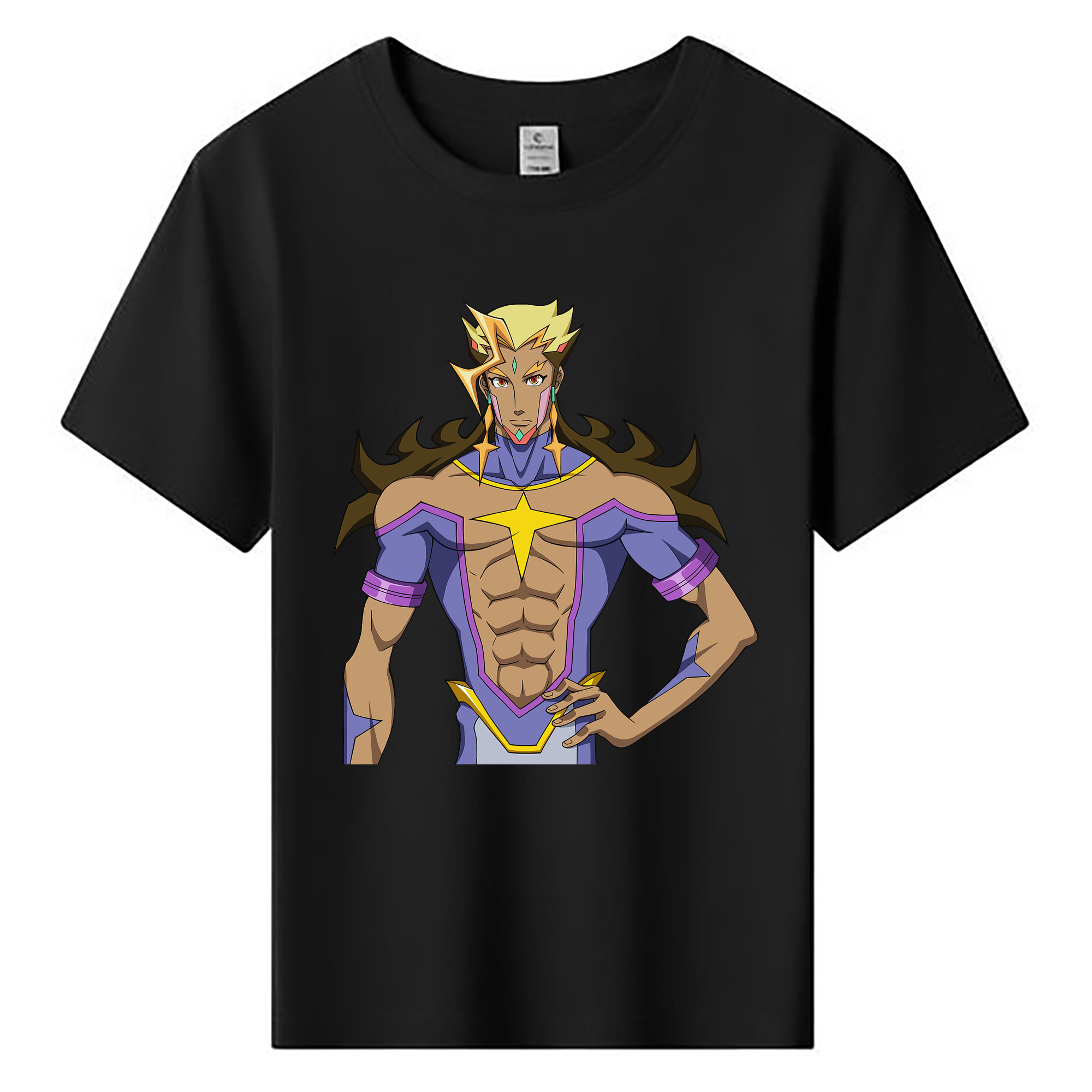 （画像用） 遊☆戯☆王 Yu-Gi-Oh! 綿100％キッズTシャツ（フロントプリント）