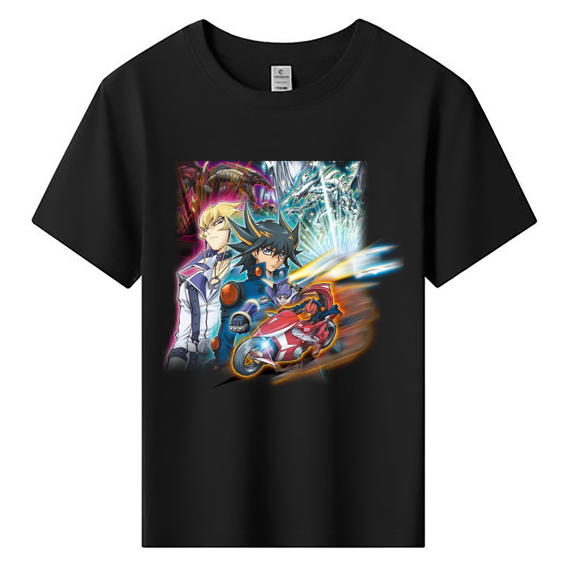（画像用） 遊☆戯☆王 Yu-Gi-Oh! 綿100％キッズTシャツ（フロントプリント）