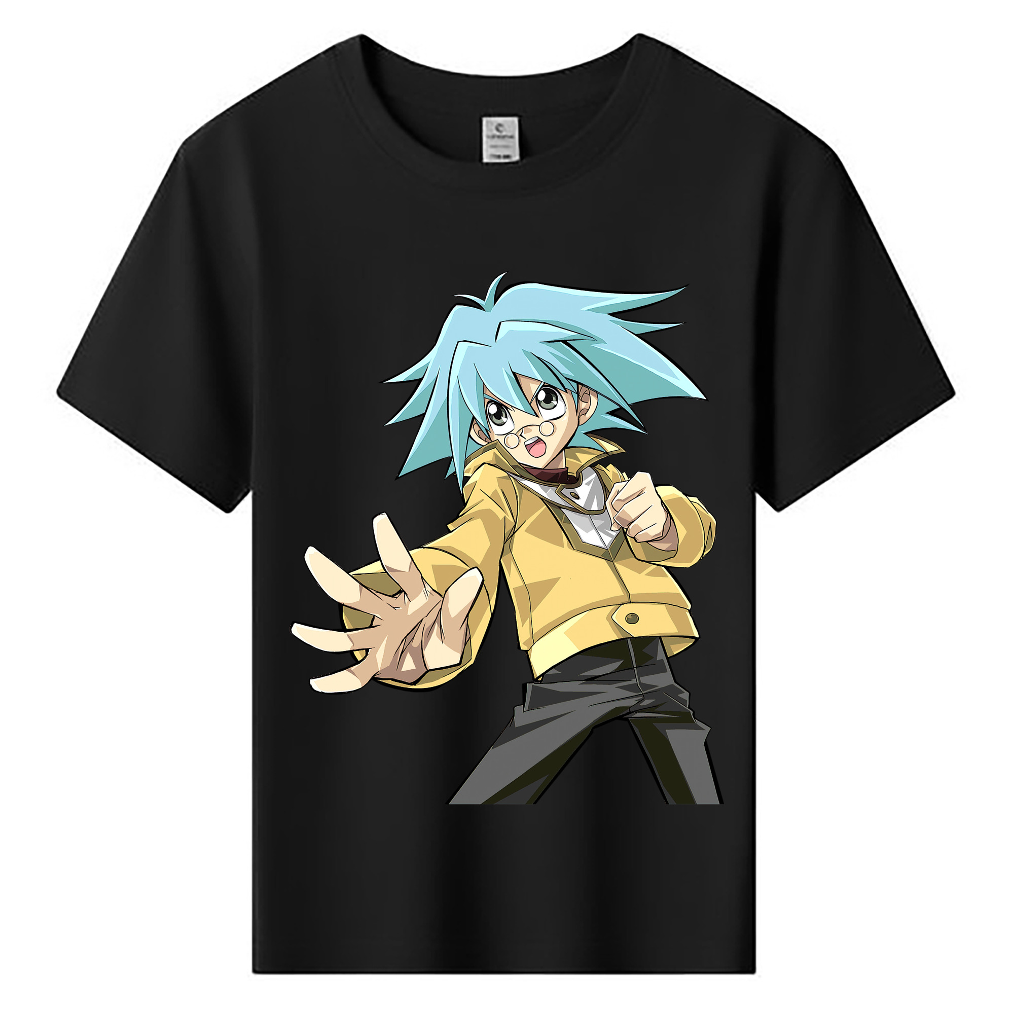 （画像用） 遊☆戯☆王 Yu-Gi-Oh! 綿100％キッズTシャツ（フロントプリント）