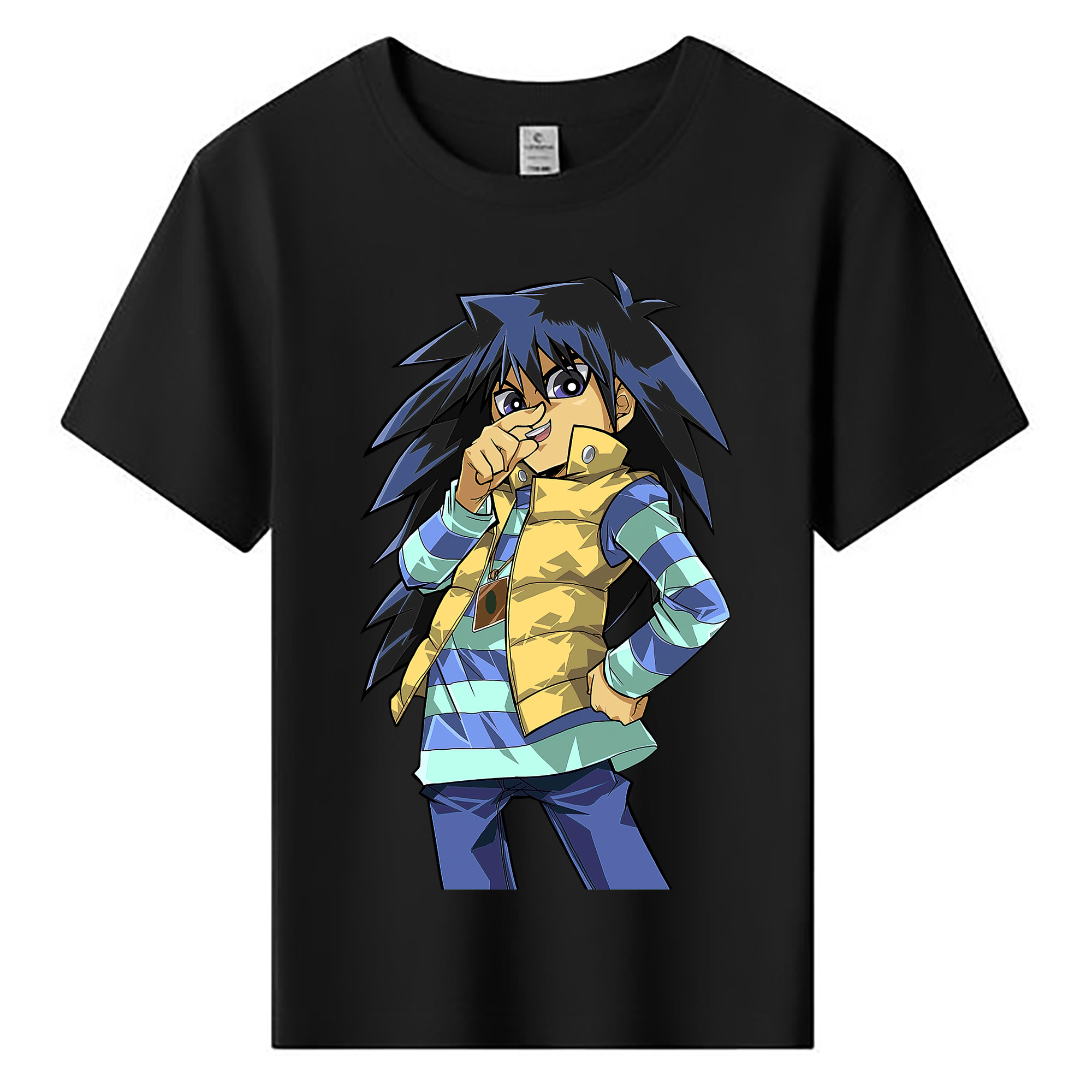 （画像用） 遊☆戯☆王 Yu-Gi-Oh! 綿100％キッズTシャツ（フロントプリント）