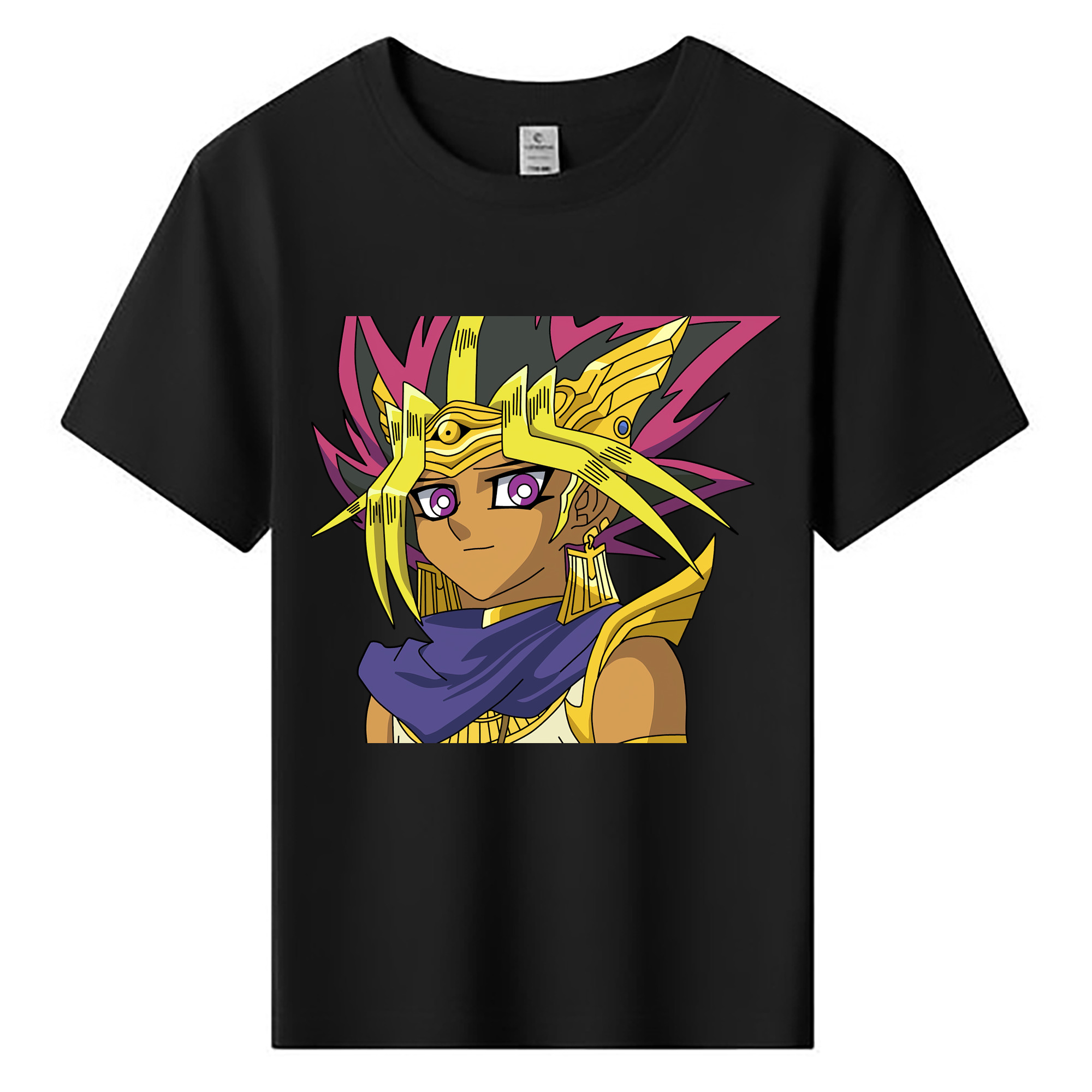（画像用） 遊☆戯☆王 Yu-Gi-Oh! 綿100％キッズTシャツ（フロントプリント）