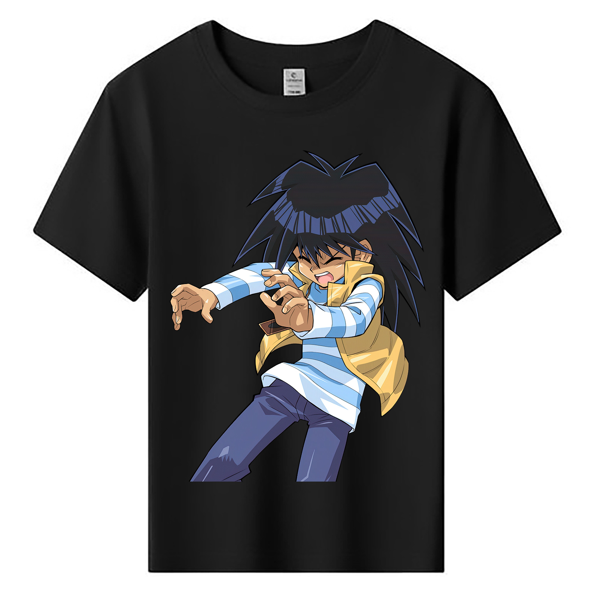 （画像用） 遊☆戯☆王 Yu-Gi-Oh! 綿100％キッズTシャツ（フロントプリント）