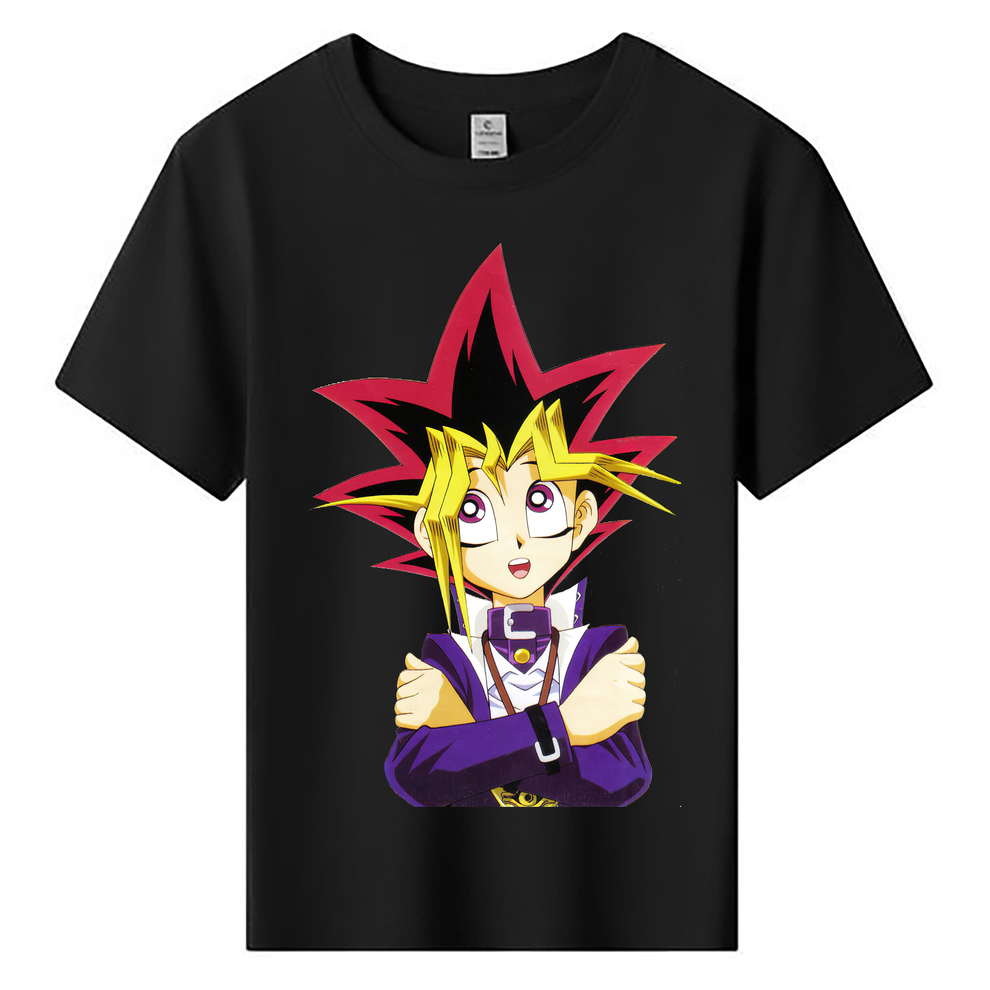 （画像用） 遊☆戯☆王 Yu-Gi-Oh! 綿100％キッズTシャツ（フロントプリント）