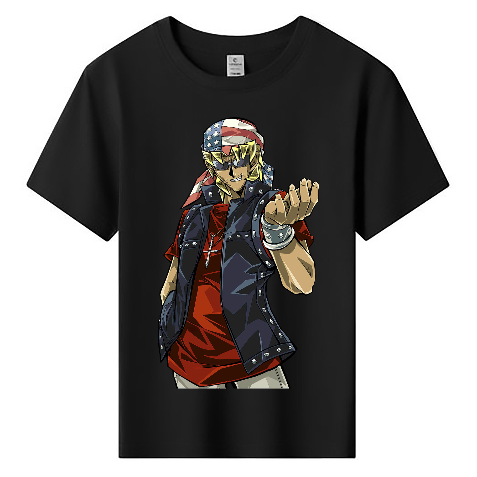 （画像用） 遊☆戯☆王 Yu-Gi-Oh! 綿100％キッズTシャツ（フロントプリント）