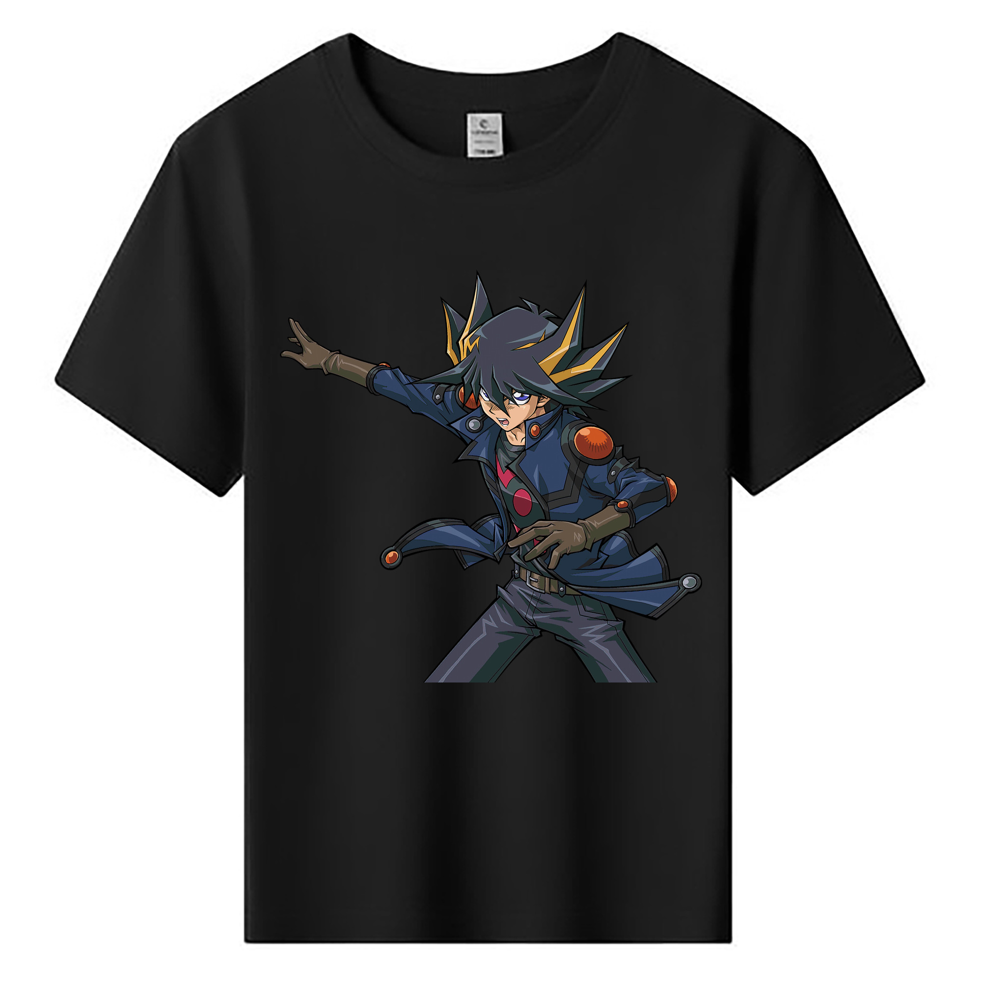 （画像用） 遊☆戯☆王 Yu-Gi-Oh! 綿100％キッズTシャツ（フロントプリント）