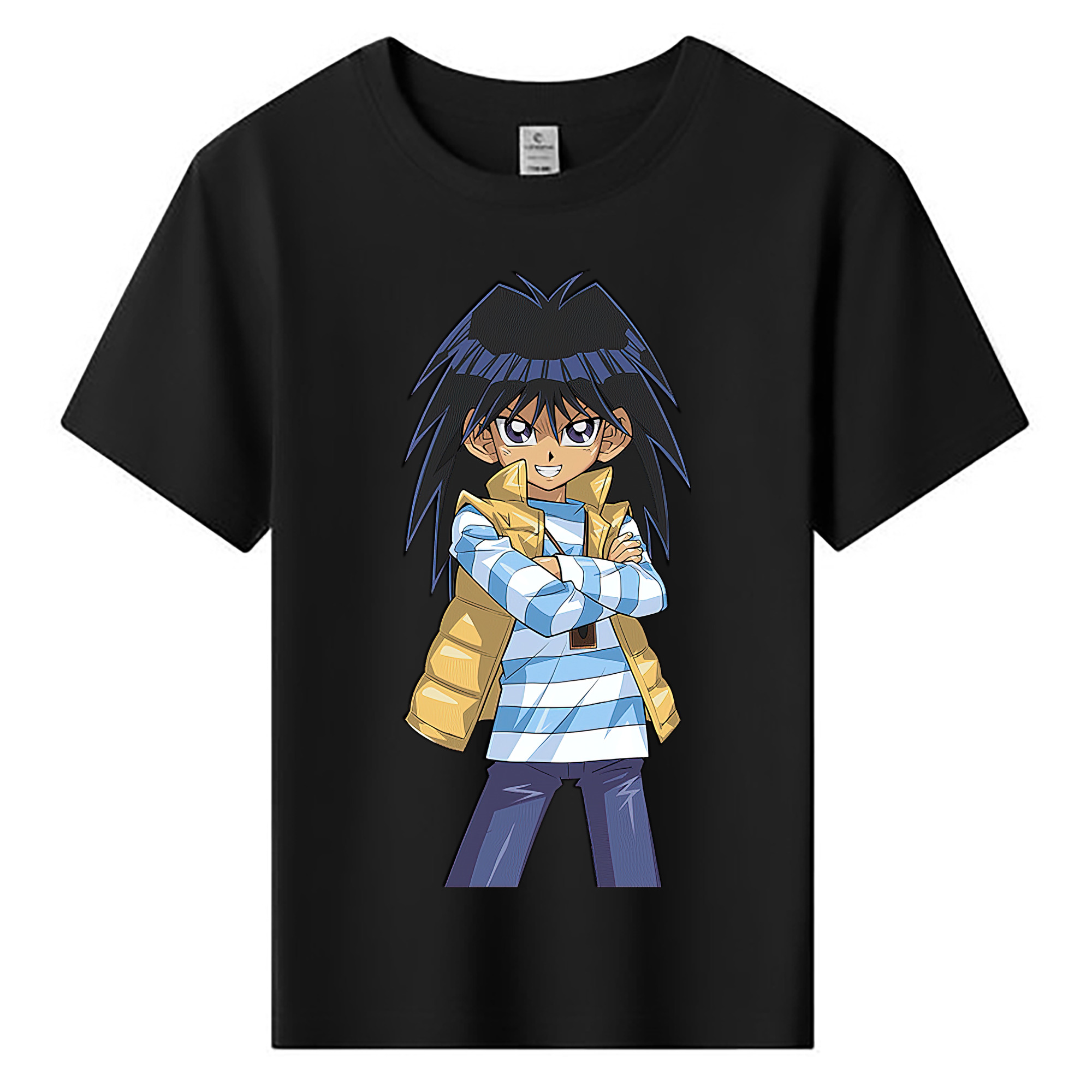 （画像用） 遊☆戯☆王 Yu-Gi-Oh! 綿100％キッズTシャツ（フロントプリント）