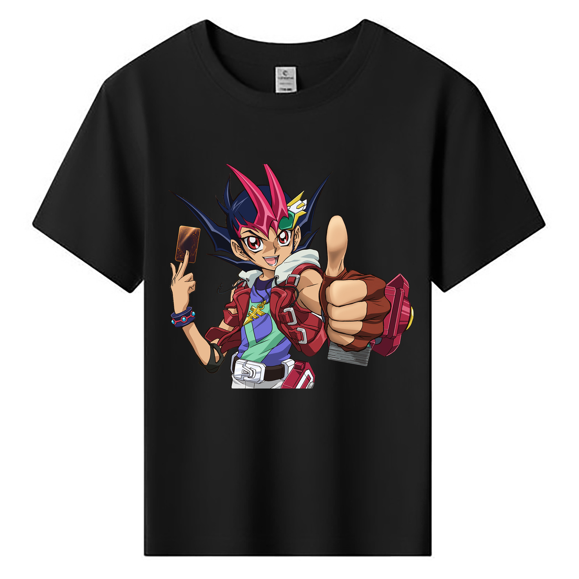 （画像用） 遊☆戯☆王 Yu-Gi-Oh! 綿100％キッズTシャツ（フロントプリント）