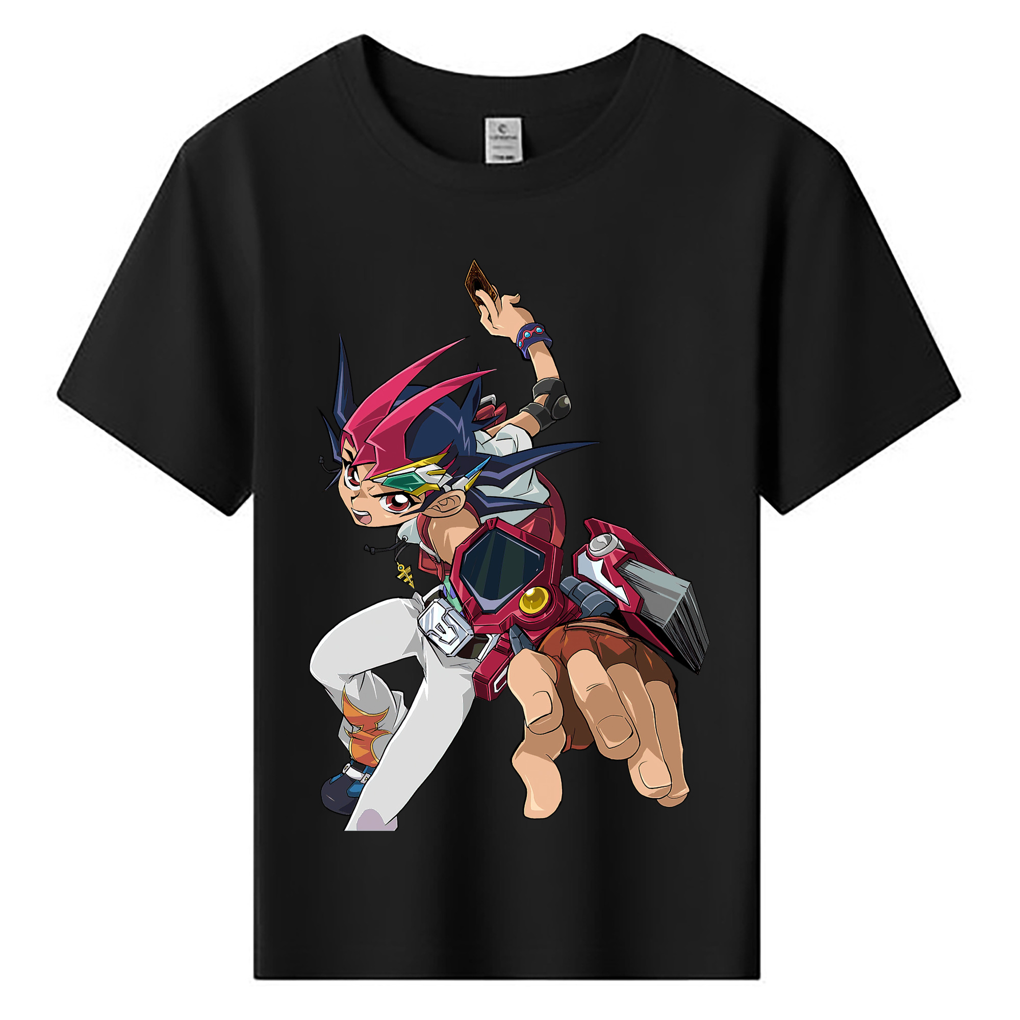 （画像用） 遊☆戯☆王 Yu-Gi-Oh! 綿100％キッズTシャツ（フロントプリント）