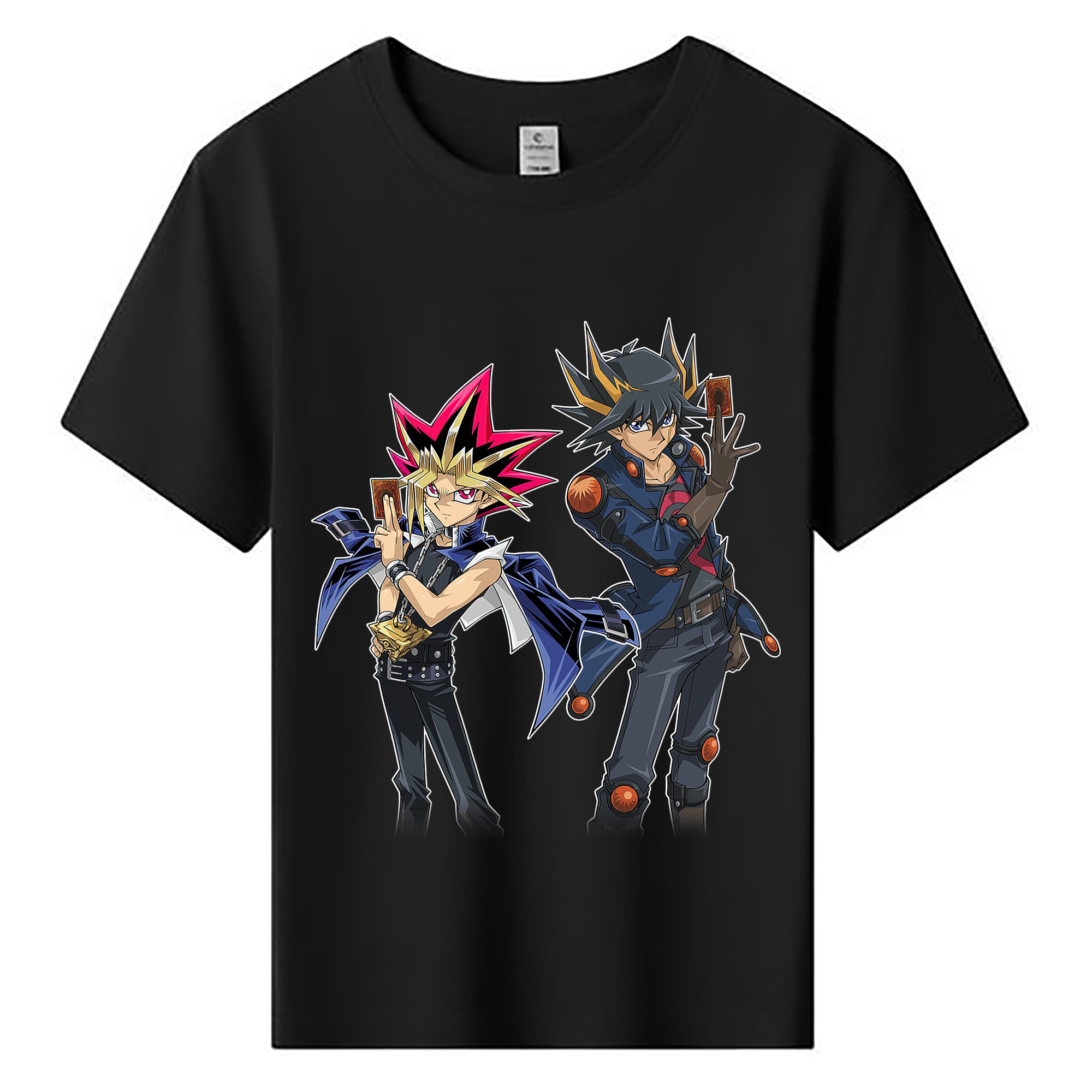 （画像用） 遊☆戯☆王 Yu-Gi-Oh! 綿100％キッズTシャツ（フロントプリント）