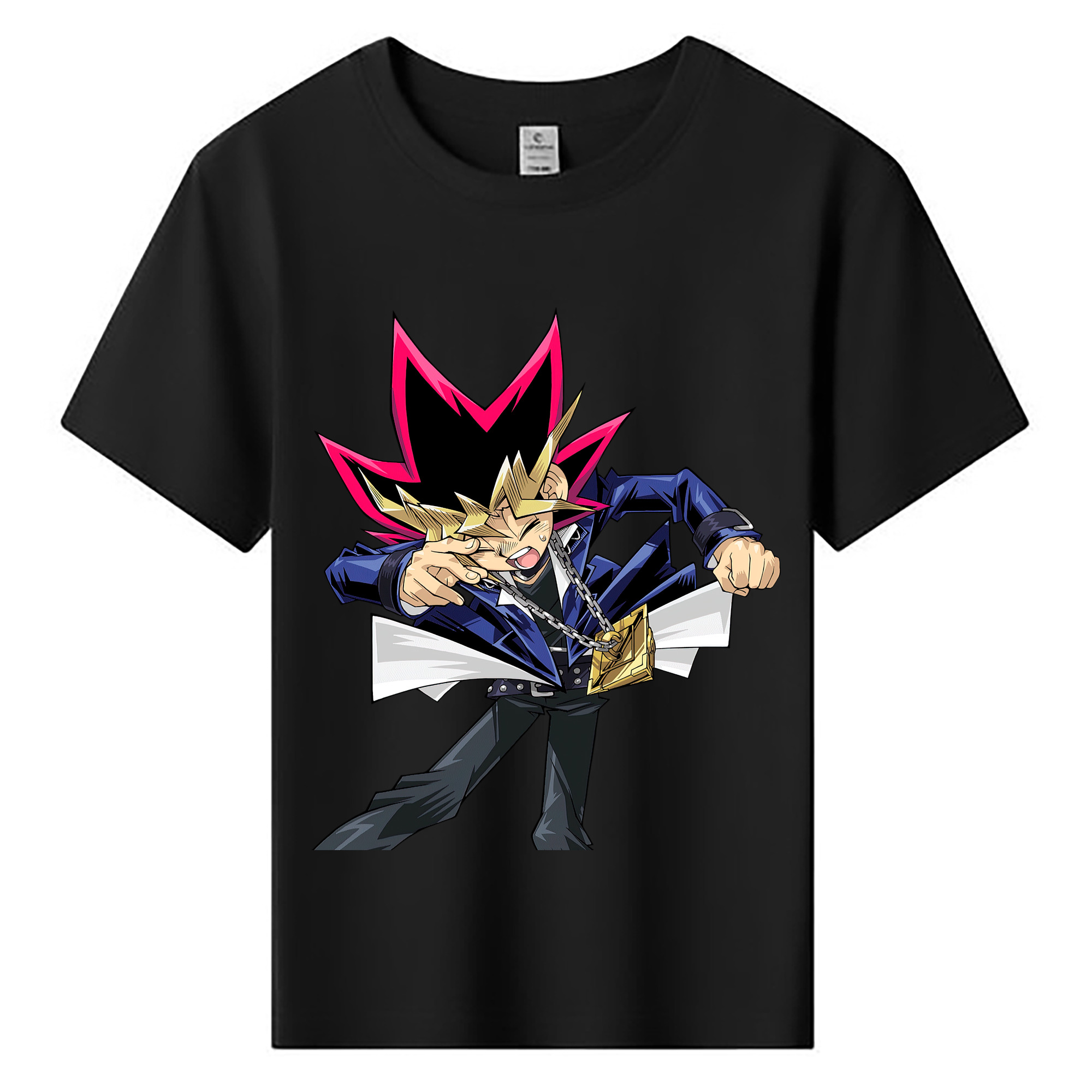 （画像用） 遊☆戯☆王 Yu-Gi-Oh! 綿100％キッズTシャツ（フロントプリント）