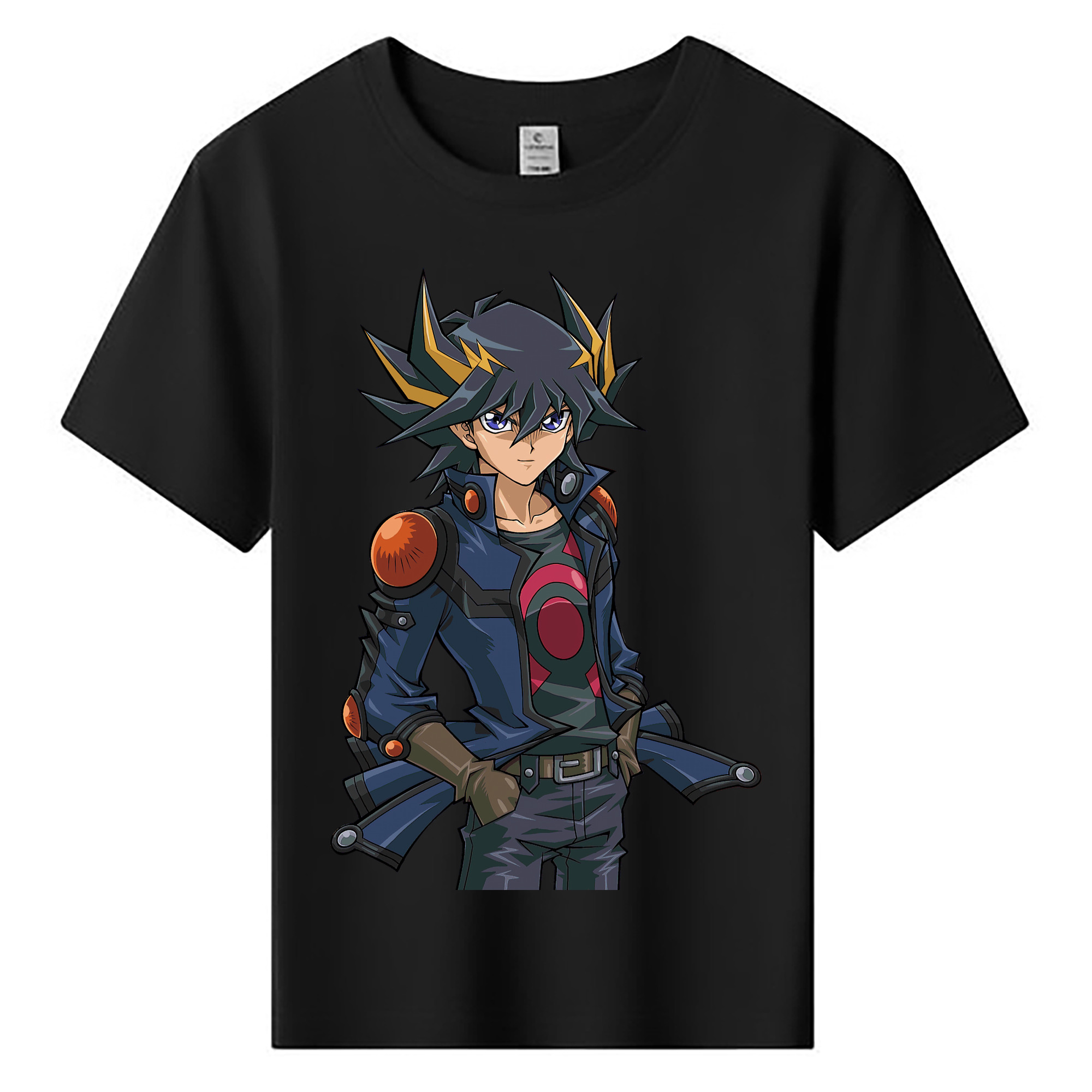 （画像用） 遊☆戯☆王 Yu-Gi-Oh! 綿100％キッズTシャツ（フロントプリント）