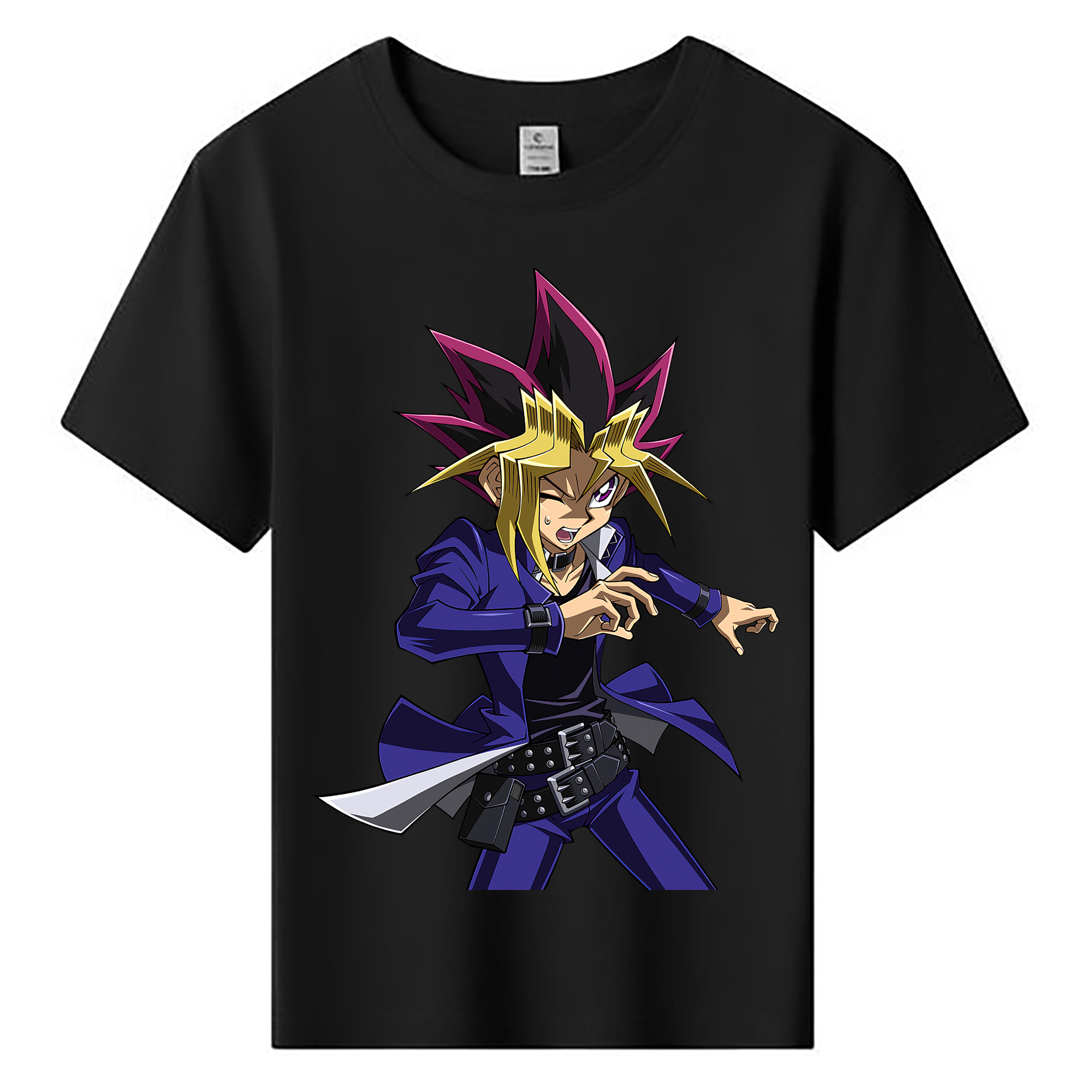 （画像用） 遊☆戯☆王 Yu-Gi-Oh! 綿100％キッズTシャツ（フロントプリント）