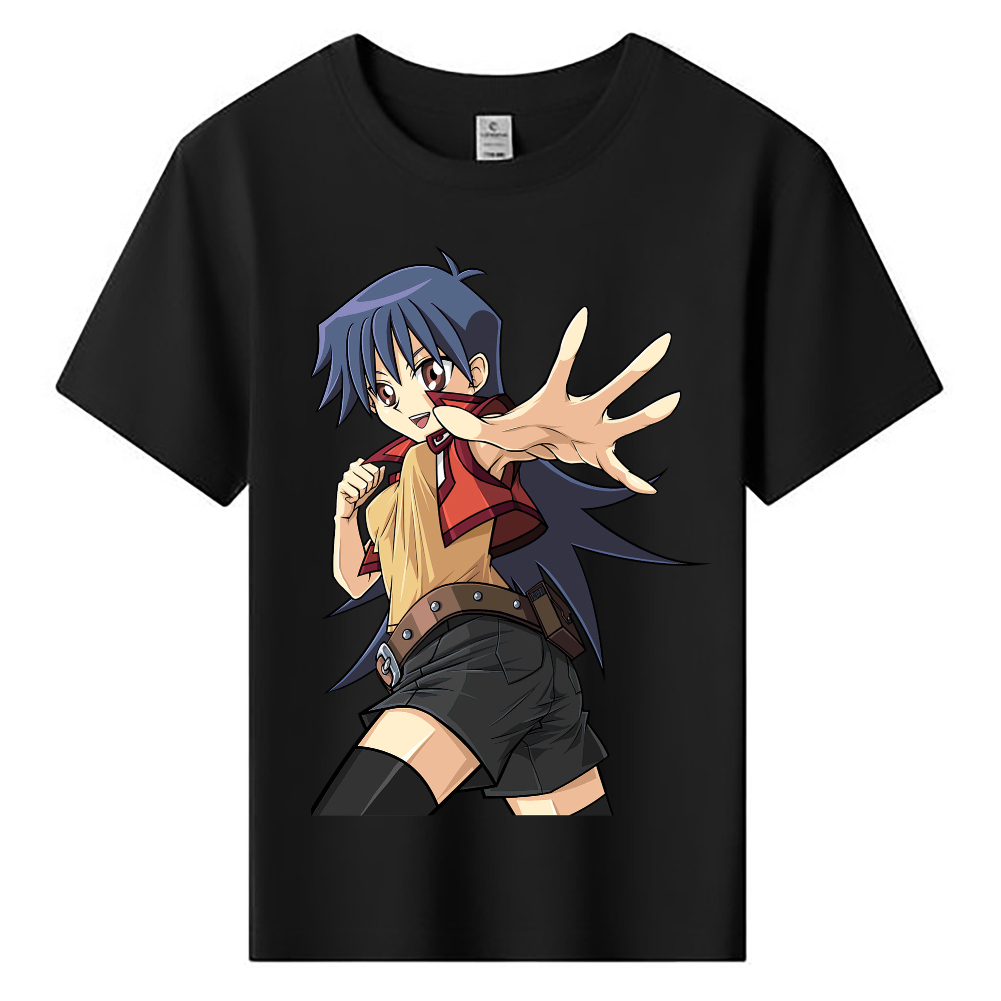 （画像用） 遊☆戯☆王 Yu-Gi-Oh! 綿100％キッズTシャツ（フロントプリント）